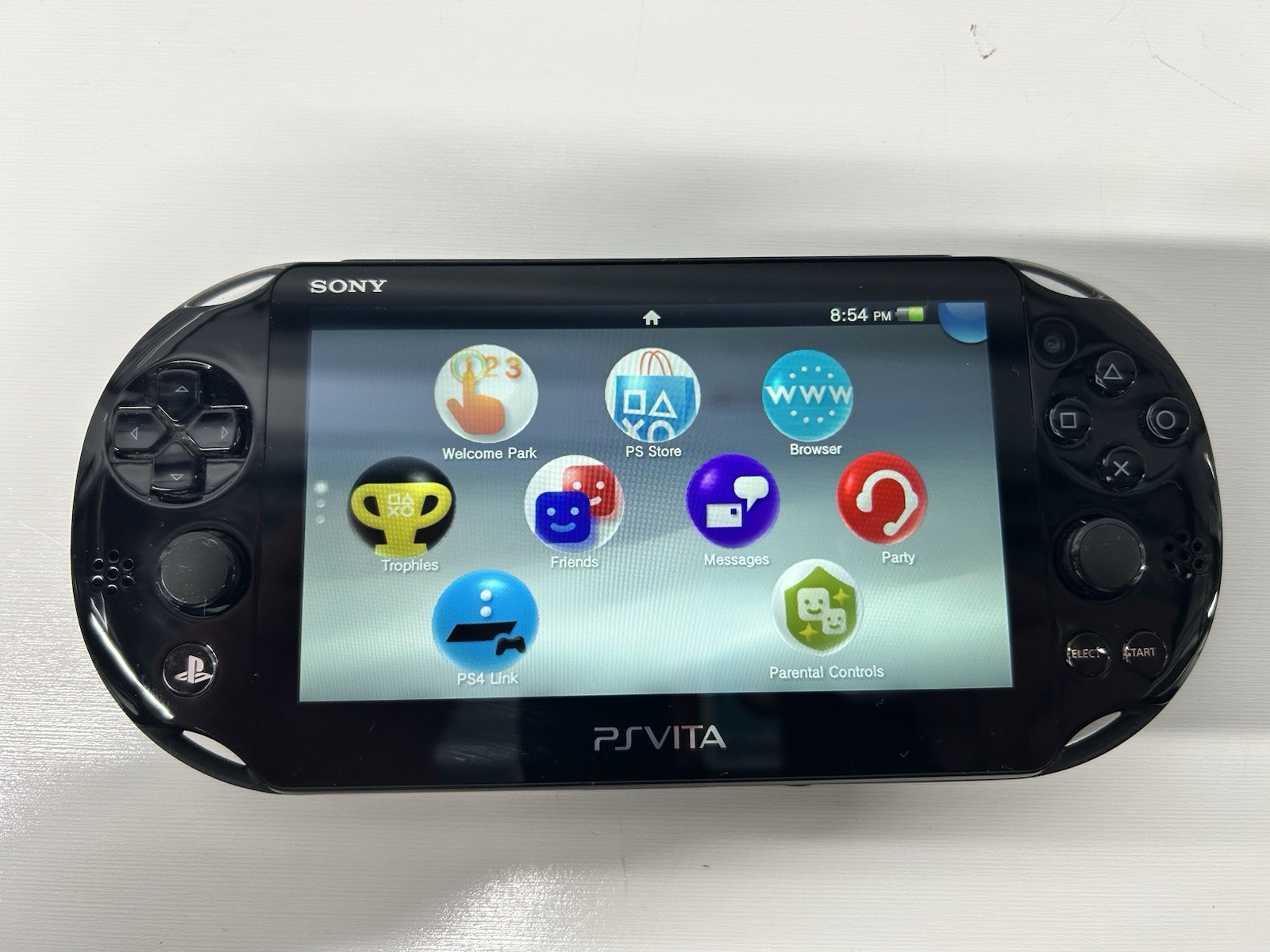 Sony PS Vita PCH-2001 Console 8GB 2 Games Charger Tested Works
