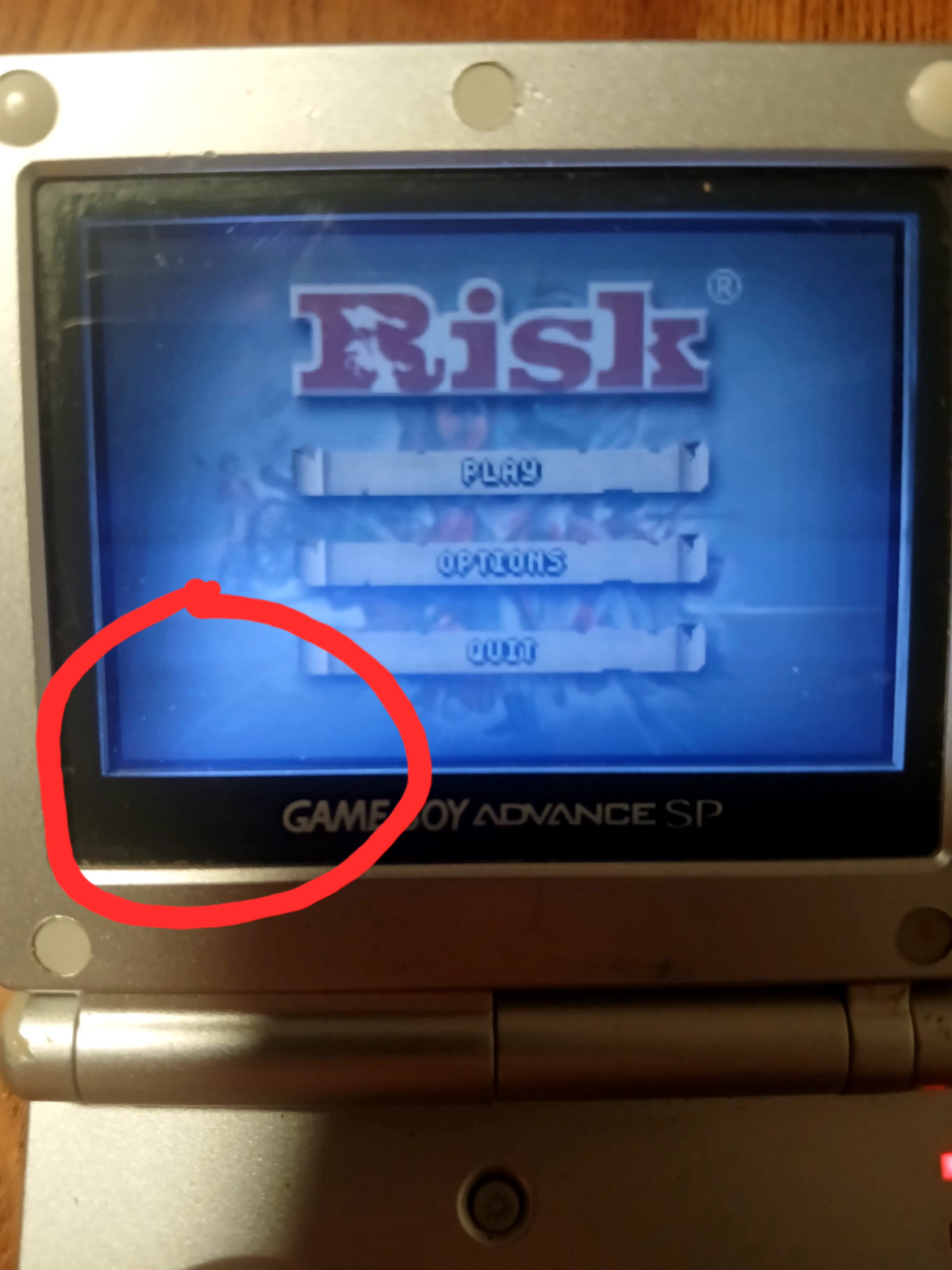 Nintendo Game Boy Advance SP Handheld System – Silver