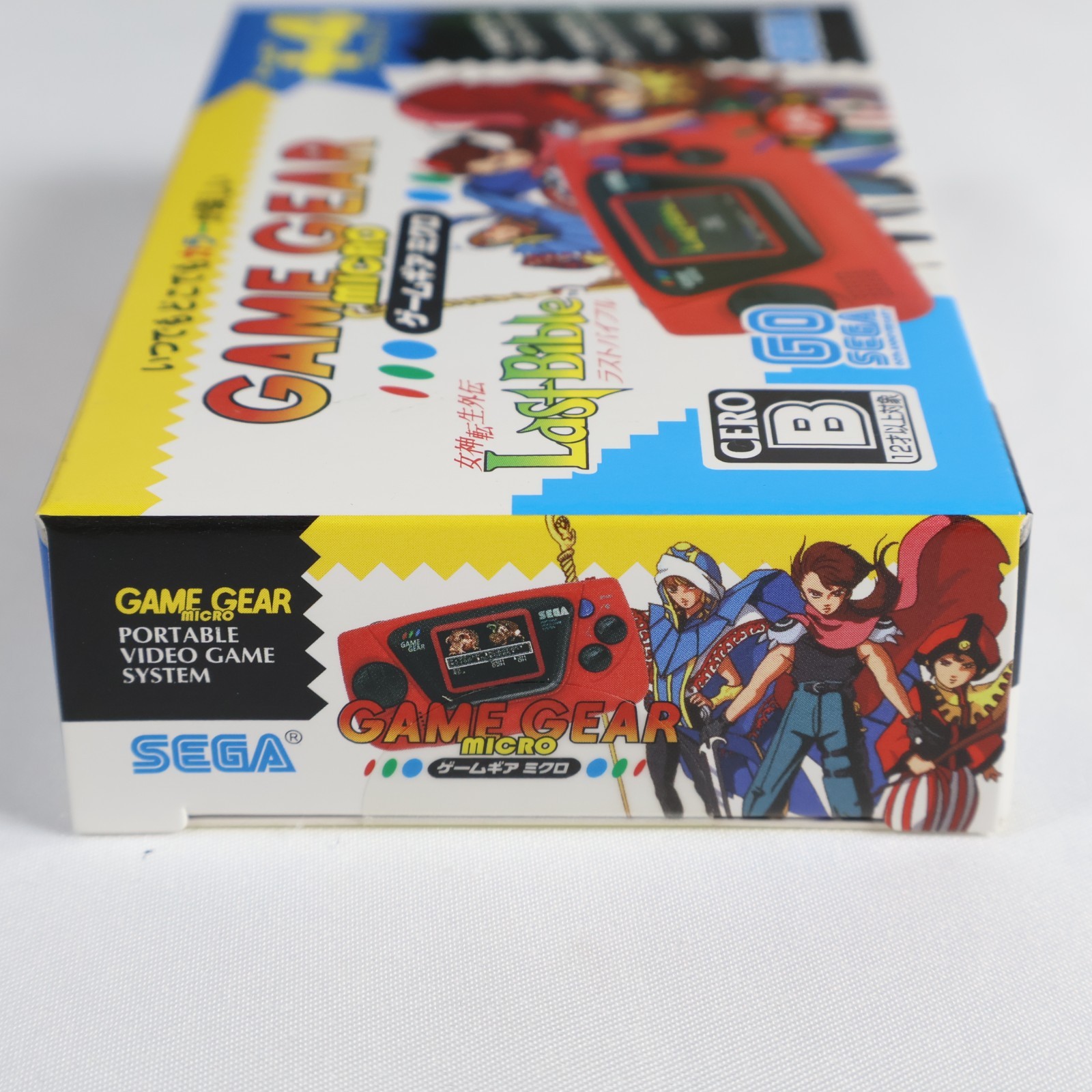 Sega Game Gear Micro Red – New Sealed NIB Japan – Built-in Games Shinobi Columns