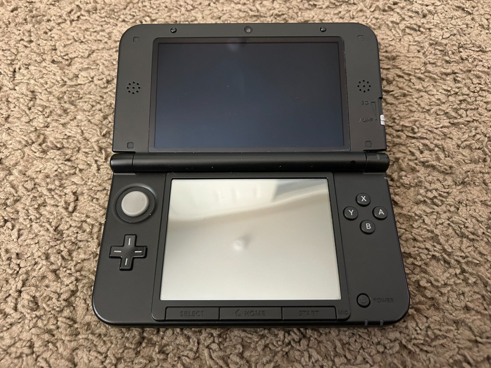 *READ* Nintendo 3DS XL Handheld System Blue & Black+Luigi’s Mansion bundle lot