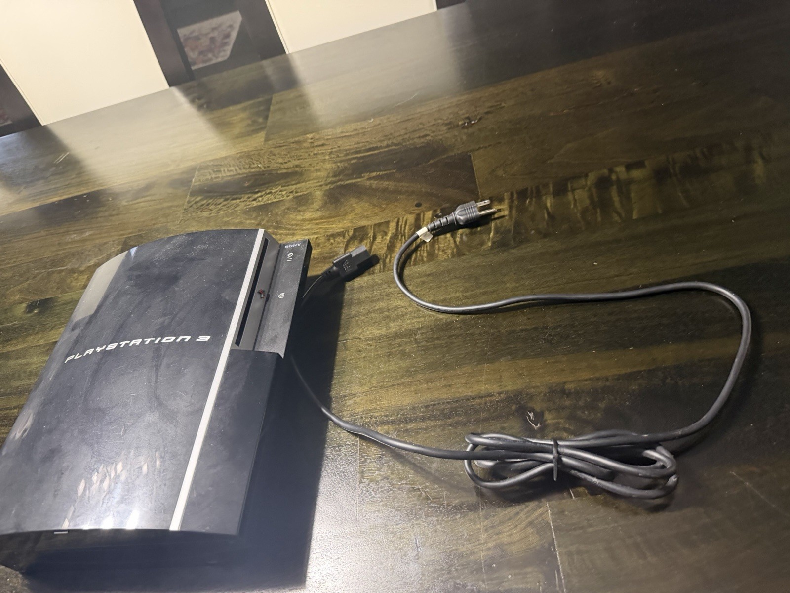 Sony PlayStation 3 Black Fat + Controller and Game (READ DESC)
