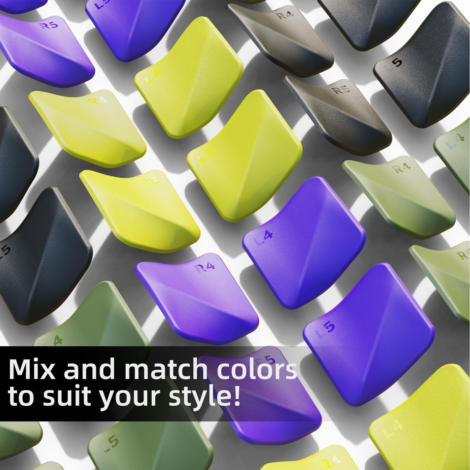 Upgrade Your Steam Deck with 4pcs Back Button Enhancement Set – Ergonomic
