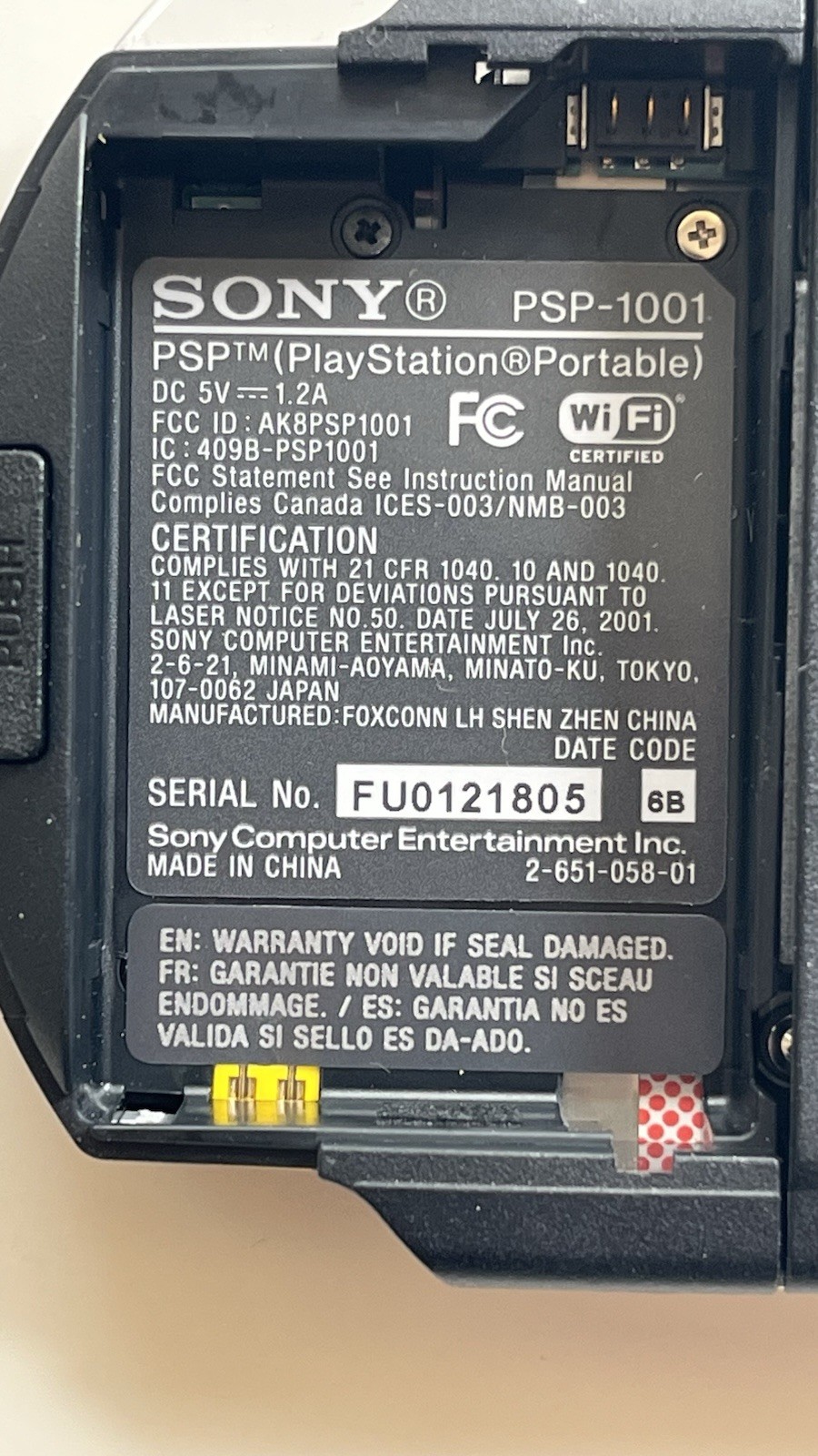Sony PSP 1001 Handheld Console Black With Accessories TESTED WORKS GREAT 💥💥💥