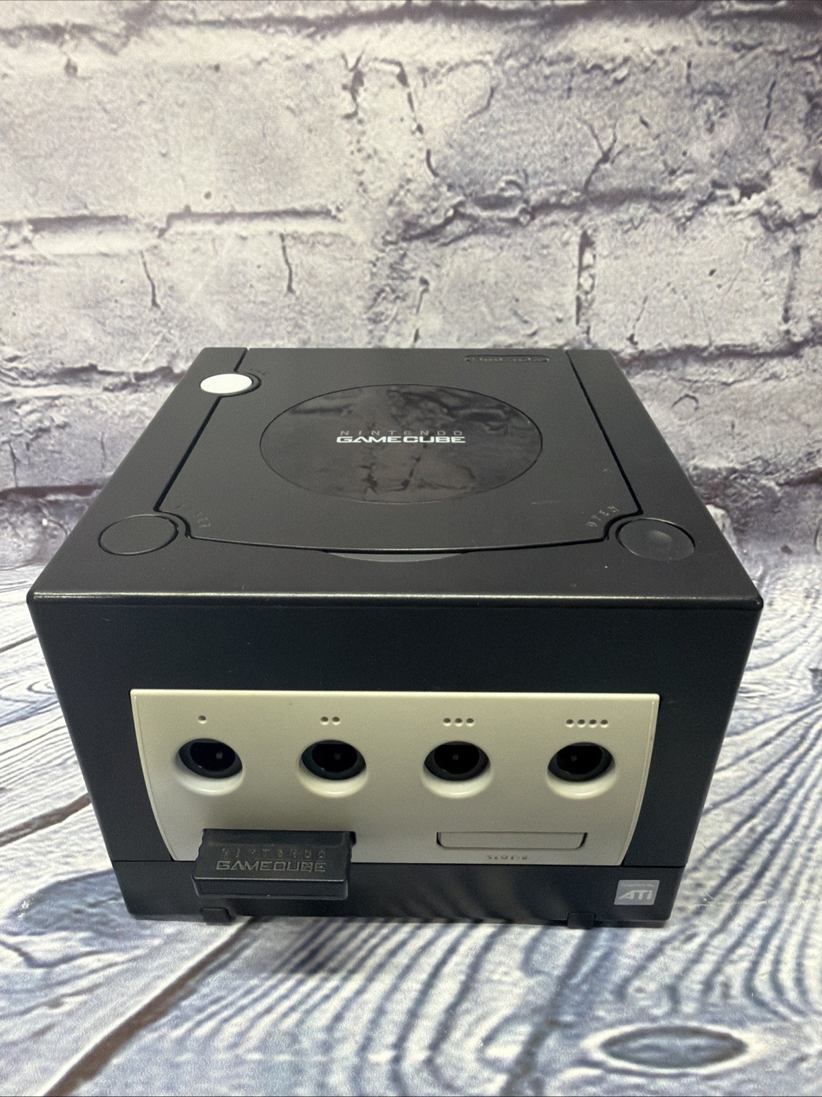 Nintendo GameCube Black Console Bundle W/ Cords & 30 Games. Tested Read Descript