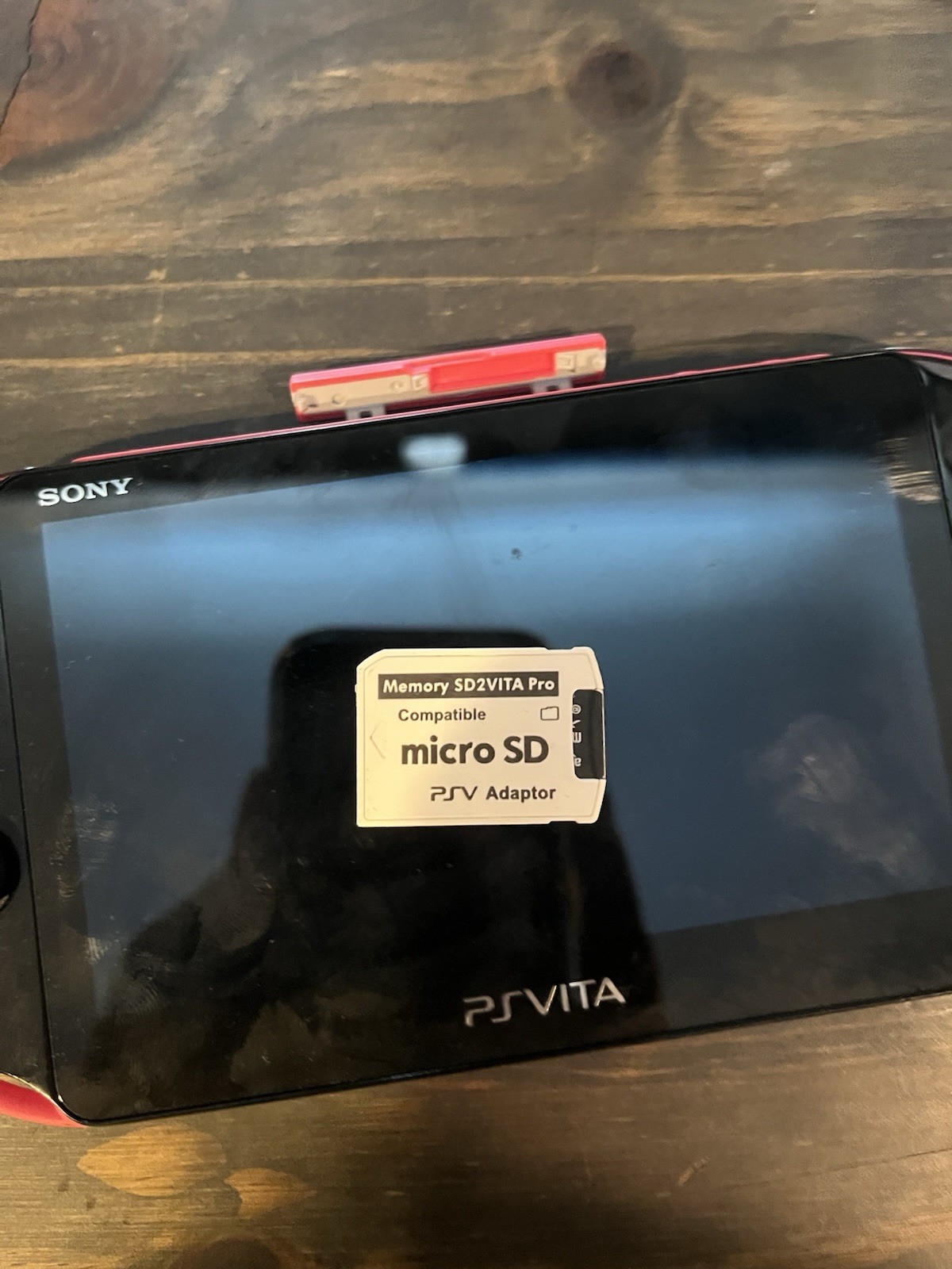 Sony PS Vita 2000 Handheld Console Black and pink m0dded 128gb with charger