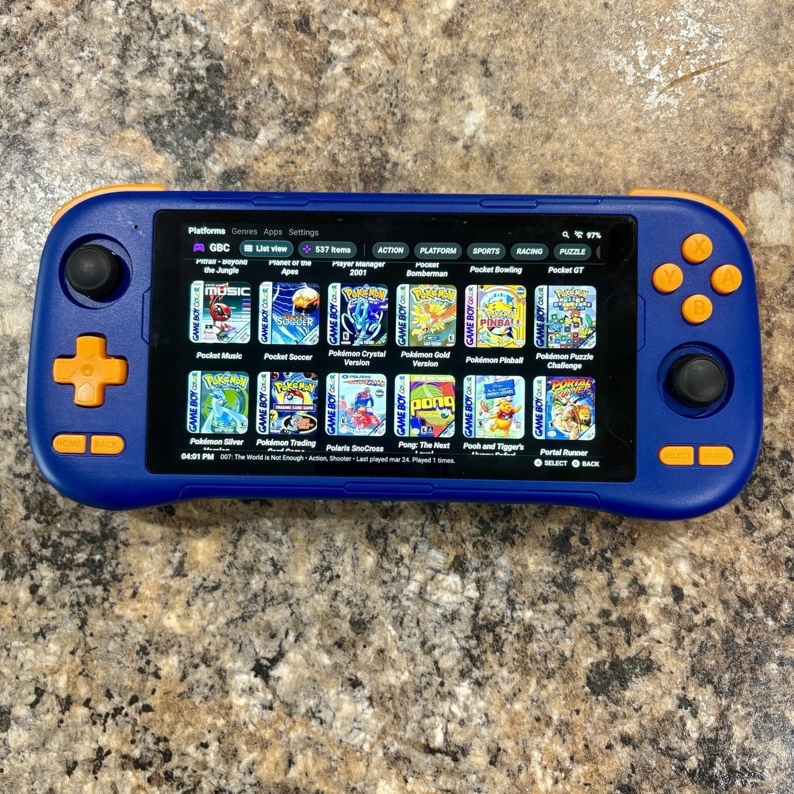KinHank K56 – Gaming Handheld – 128GB + New 64GB Micro SD Card – Ready To Play
