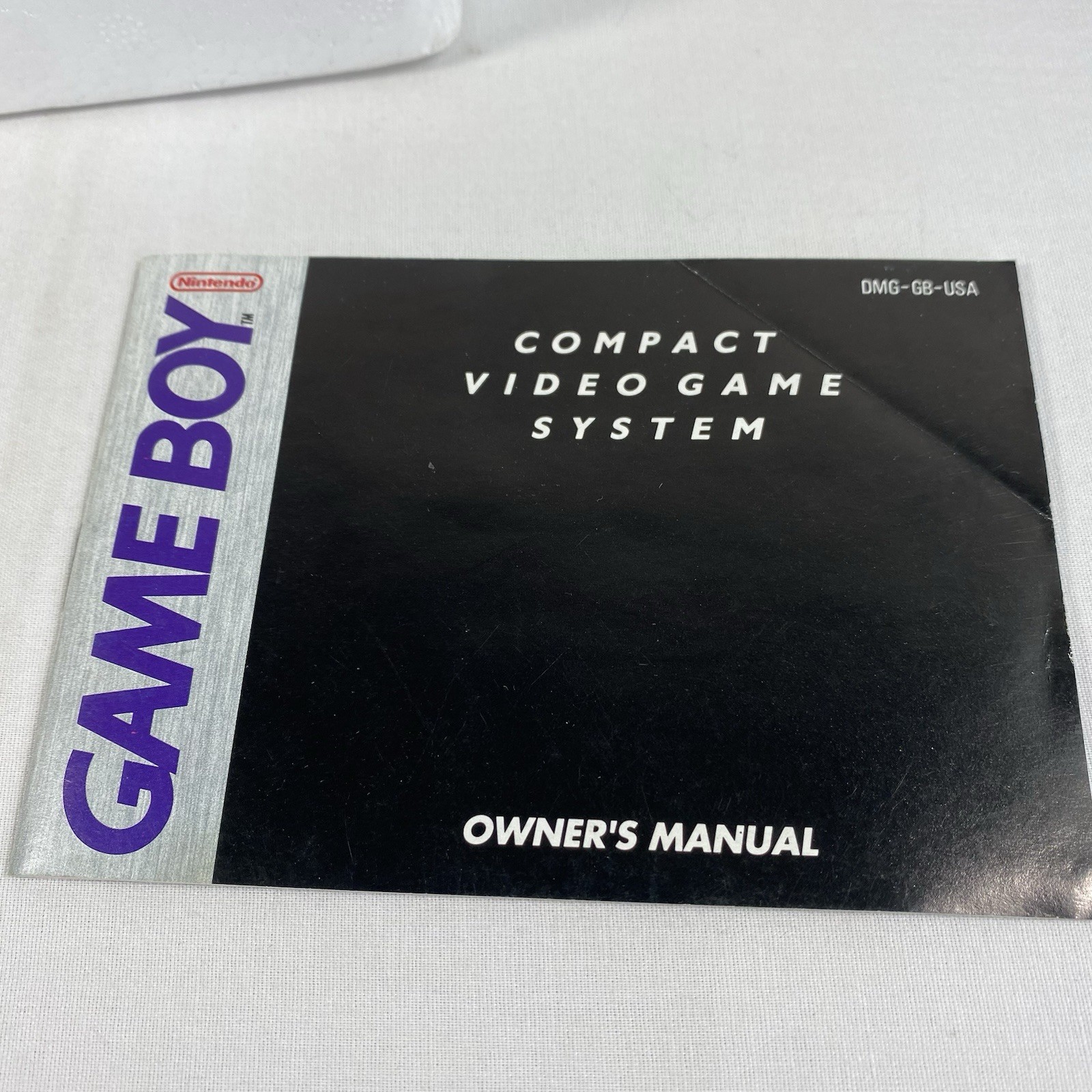 Original Nintendo Game Boy Console System Near Complete w/ Box Manual Tetris