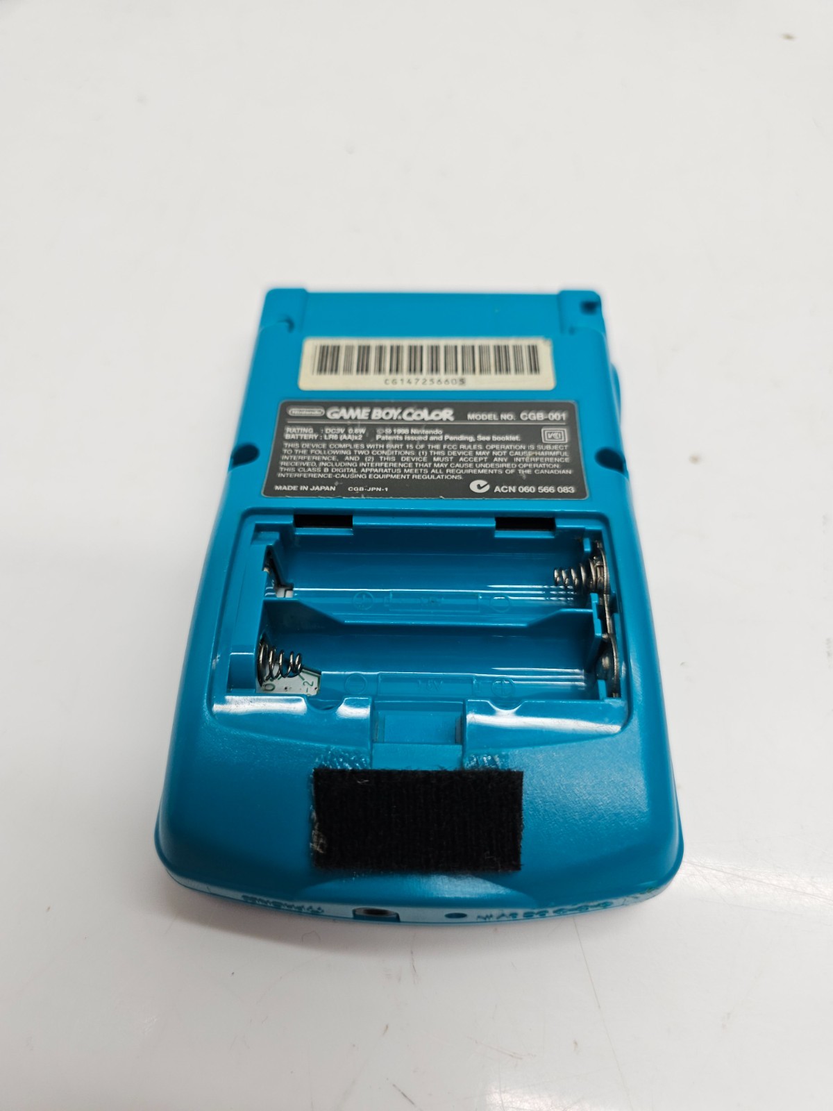 Nintendo Game Boy Color CGB-001 Teal Handheld Console Tested Works