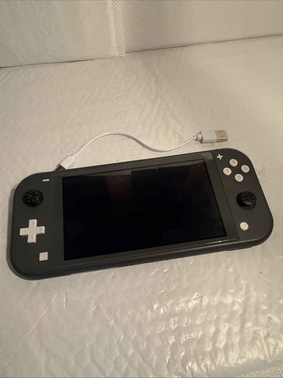 NINTENDO SWITCH LIGHT w/charger cord gray tested excellent working+condition