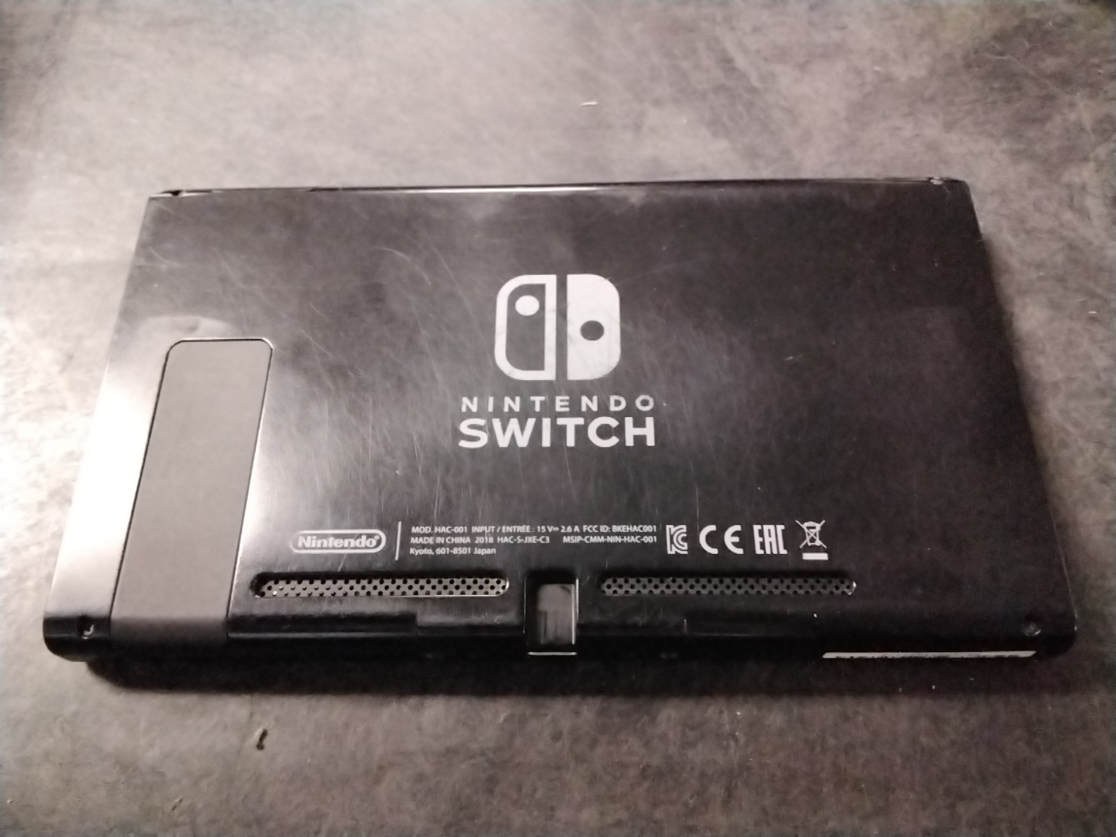 Nintendo Switch Console – Black (For parts / Not working)