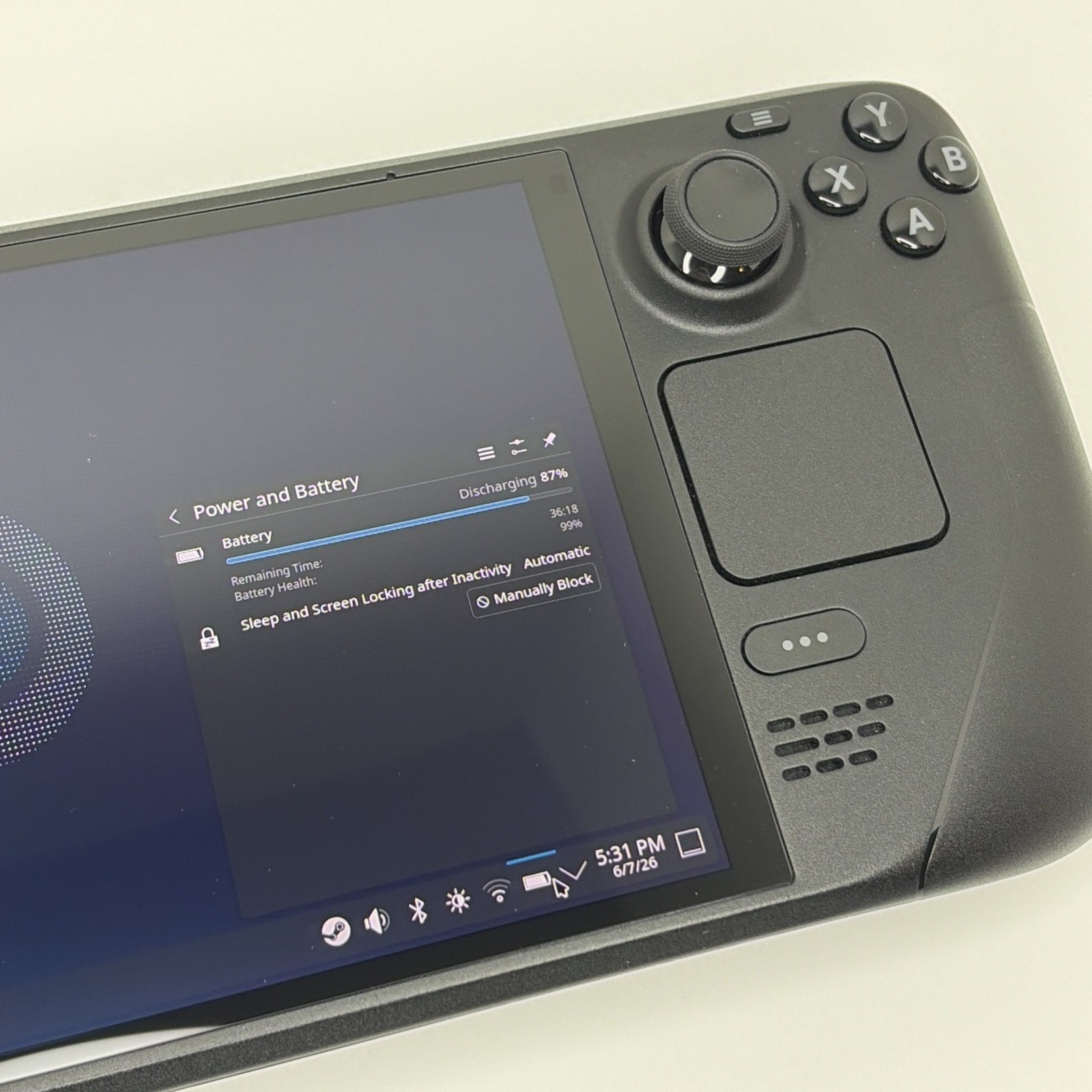 Steam Deck OLED 512GB ~ *EXCELLENT* condition Handheld Console W/Charger + Case