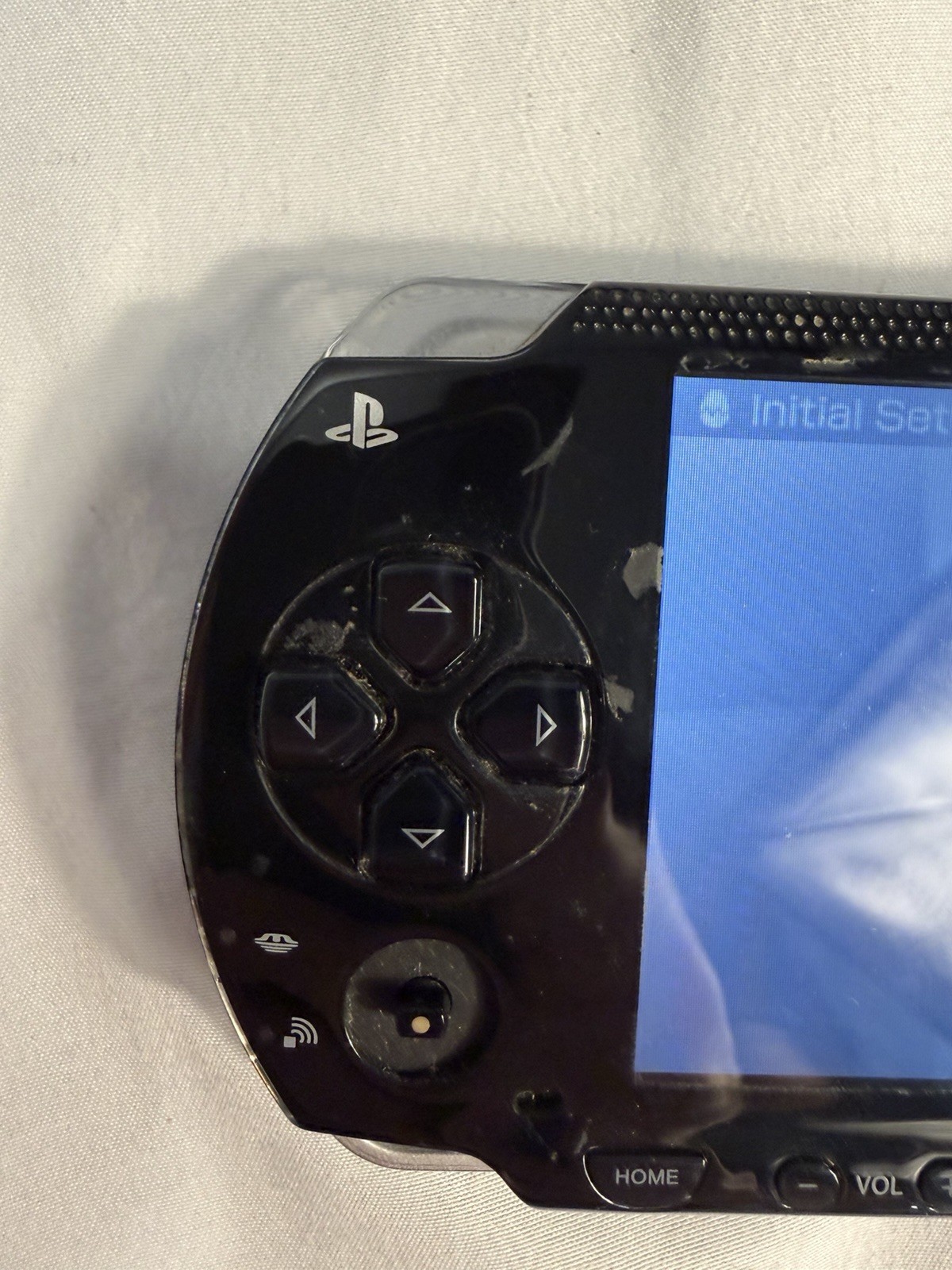 Sony PSP-1001 Black Handheld Console With Charger Tested Works Read!
