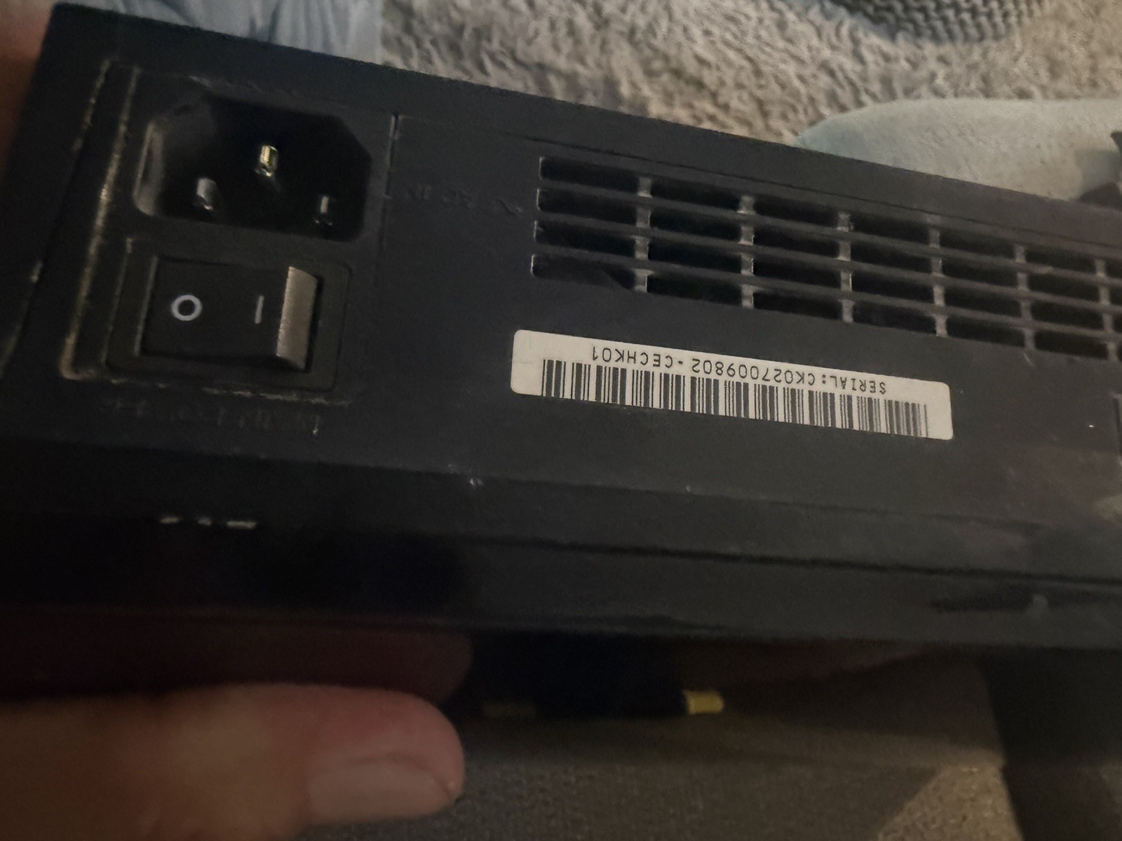 PlayStation 3, Fat CECHK01, Red Light Issue, 9 Games And Accesories, Read Discr