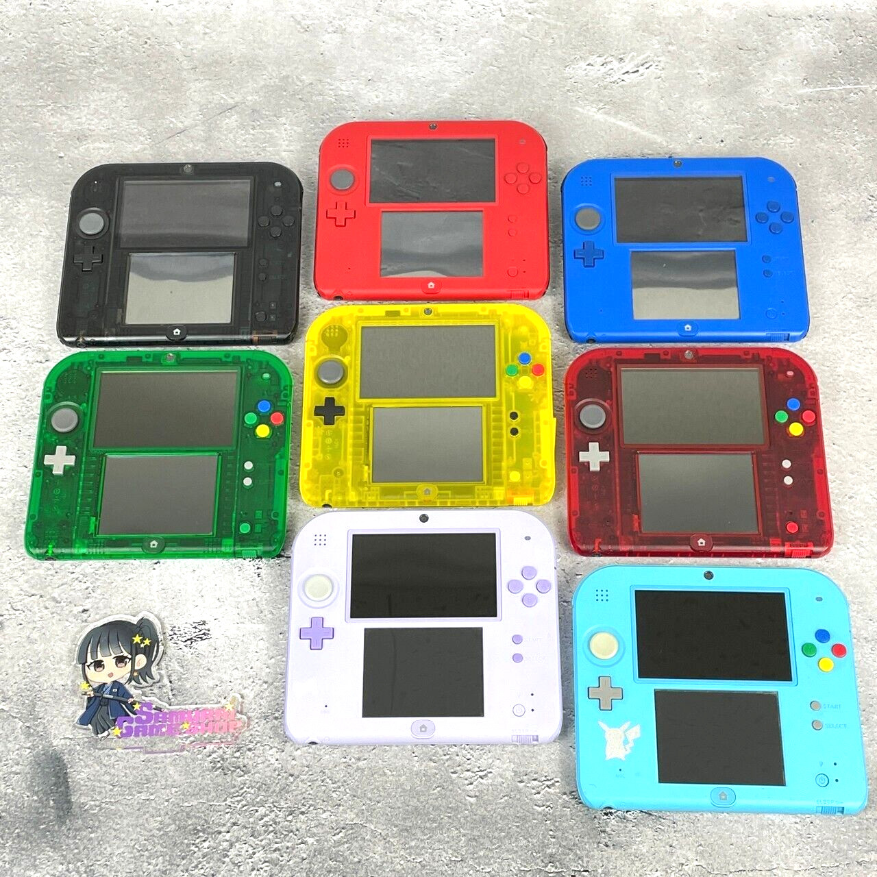 Nintendo 2DS Console Only Various Colors Select Charger Japanese Language ver.
