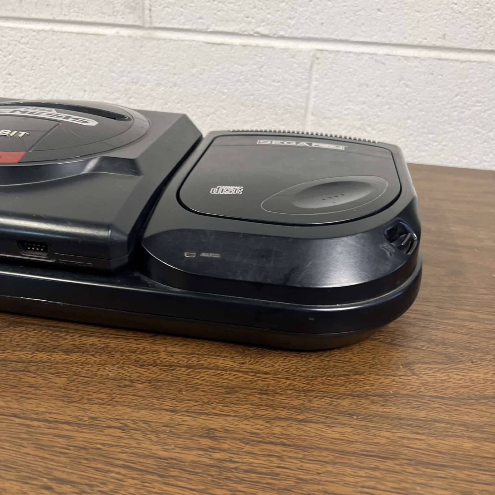 SEGA Genesis Model 1 1601 SEGA CD Model 2 MK-4102 2 Controllers Working NO CORDS