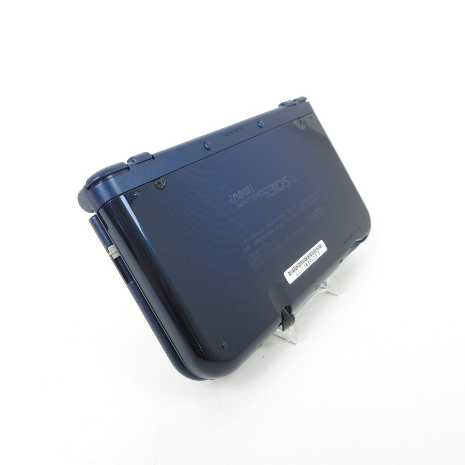 【Very Good】Top IPS Nintendo New 3DS LL XL Metallic Blue Console Japan Ver. #Arr0