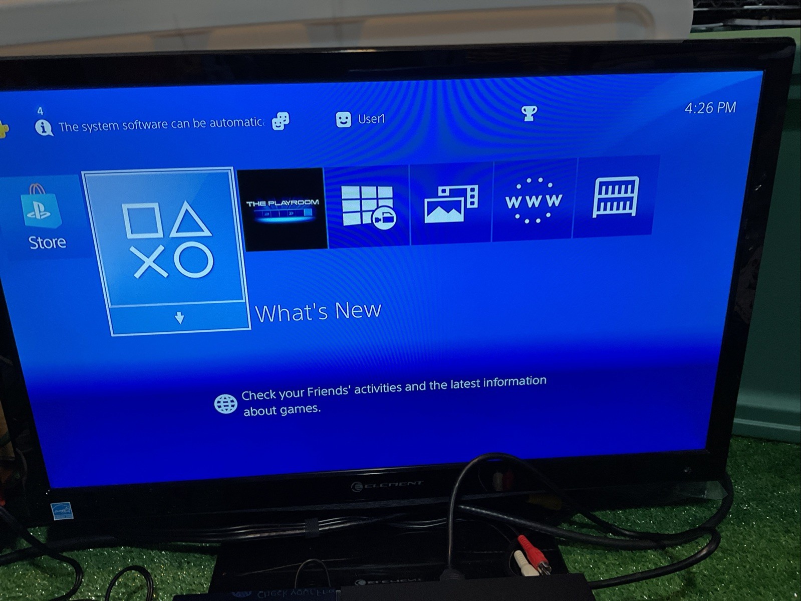 Sony Playstation 4 (PS4) Gaming Console W/ Controller + Charge, HDMI, Power Cord