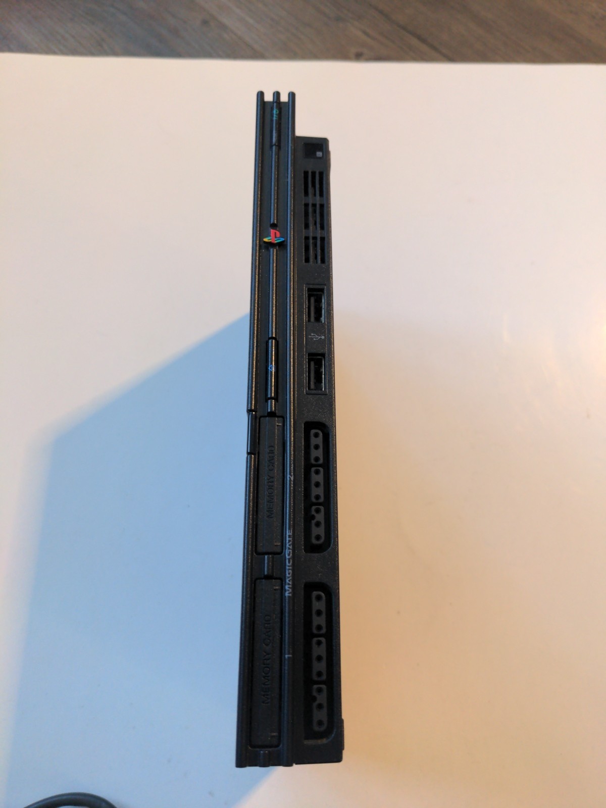 Sony Playstation 2 Slim SCPH-77001 READ DESC – PLAYS only PS1 Games & Blue Discs