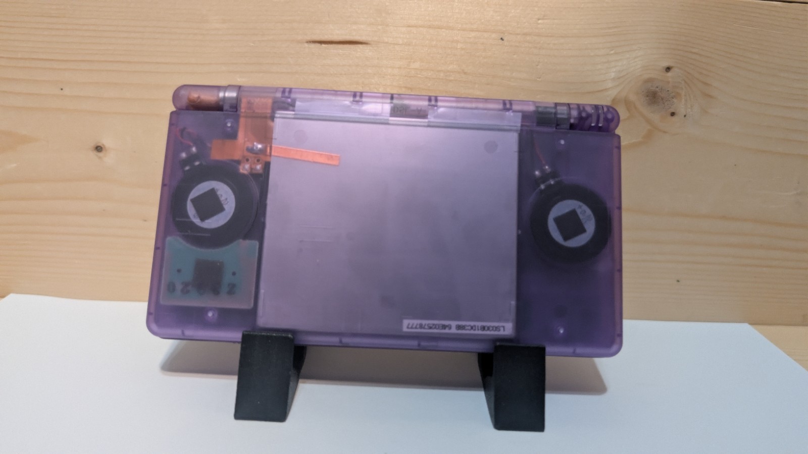 Nintendo DS Lite Atomic Purple Handheld USG-001 W/Charger *Tested* eXtreamRate