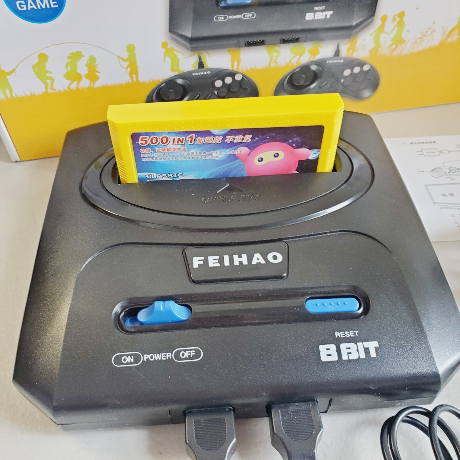8 Bit Video Game Console 500 Games – Free Game Card – Classic FC ~ FH-012 US SHP