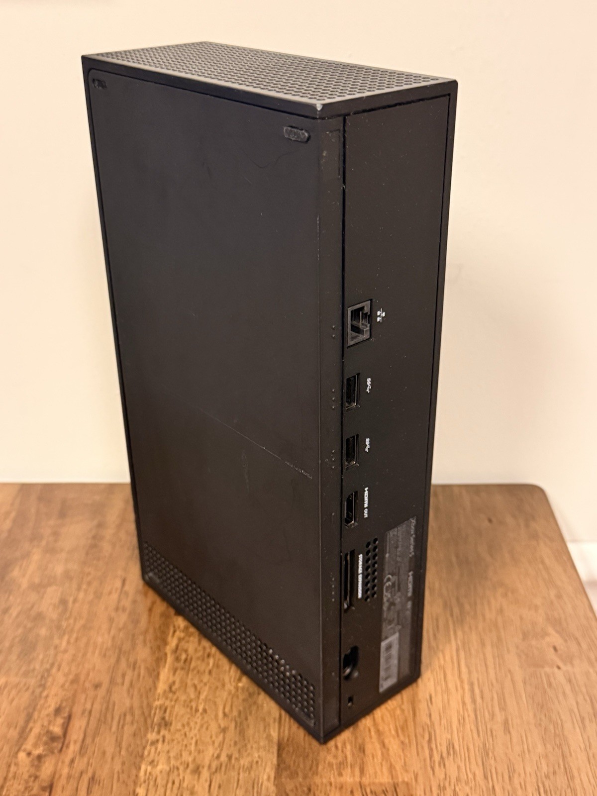 Xbox Series S 1 TB Black Console with Controller + Cords 1883 TESTED/WORKING