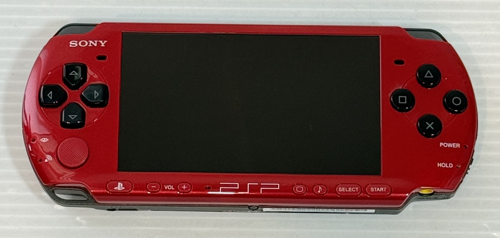 Sony PSP-3000 Console Red Black VALUE PAK Region Free w/2GB, Pouch – Excellent