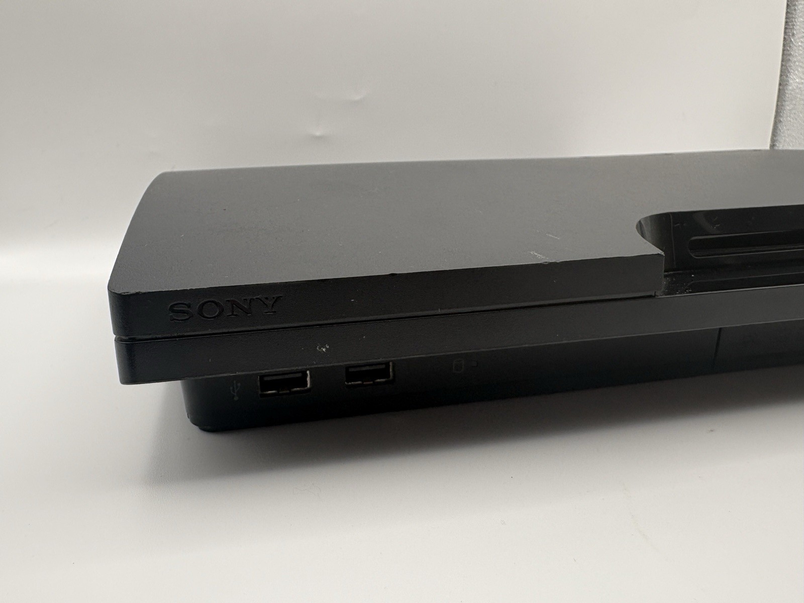 Sony Playstation 3 Slim Console W/ Oem Cables & Controller – Tested Works! 160GB