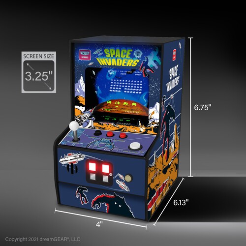 My Arcade DGUNL-3279 Space Invaders Micro Player Retro Arcade Machine [New ]