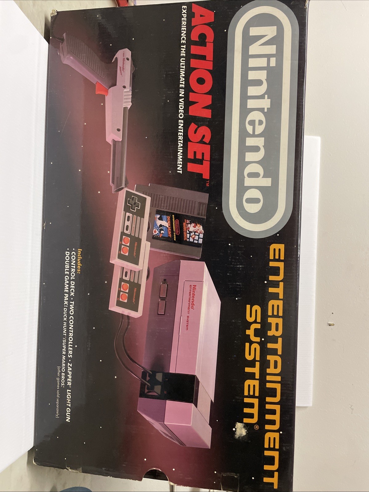 Nintendo NES Action Set Home Console – White/Gray
