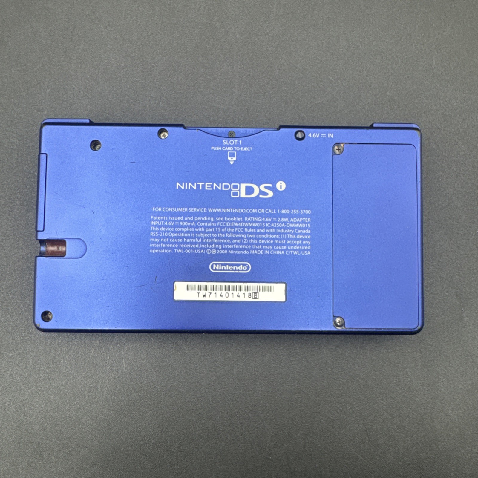 Nintendo DSi Blue Console System (Parental Locked)