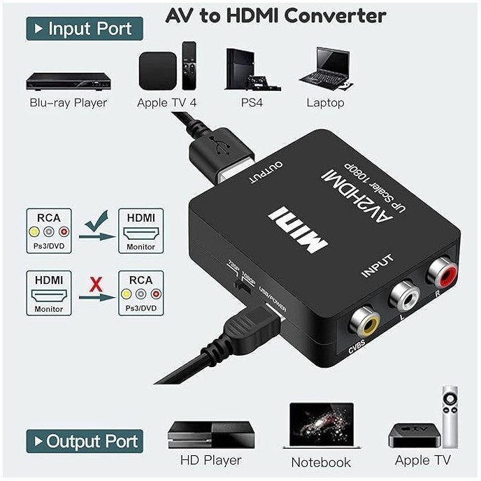 Classic Mini Retro Game Console Built in 619 Video Games,Av and HDMI Output Plug
