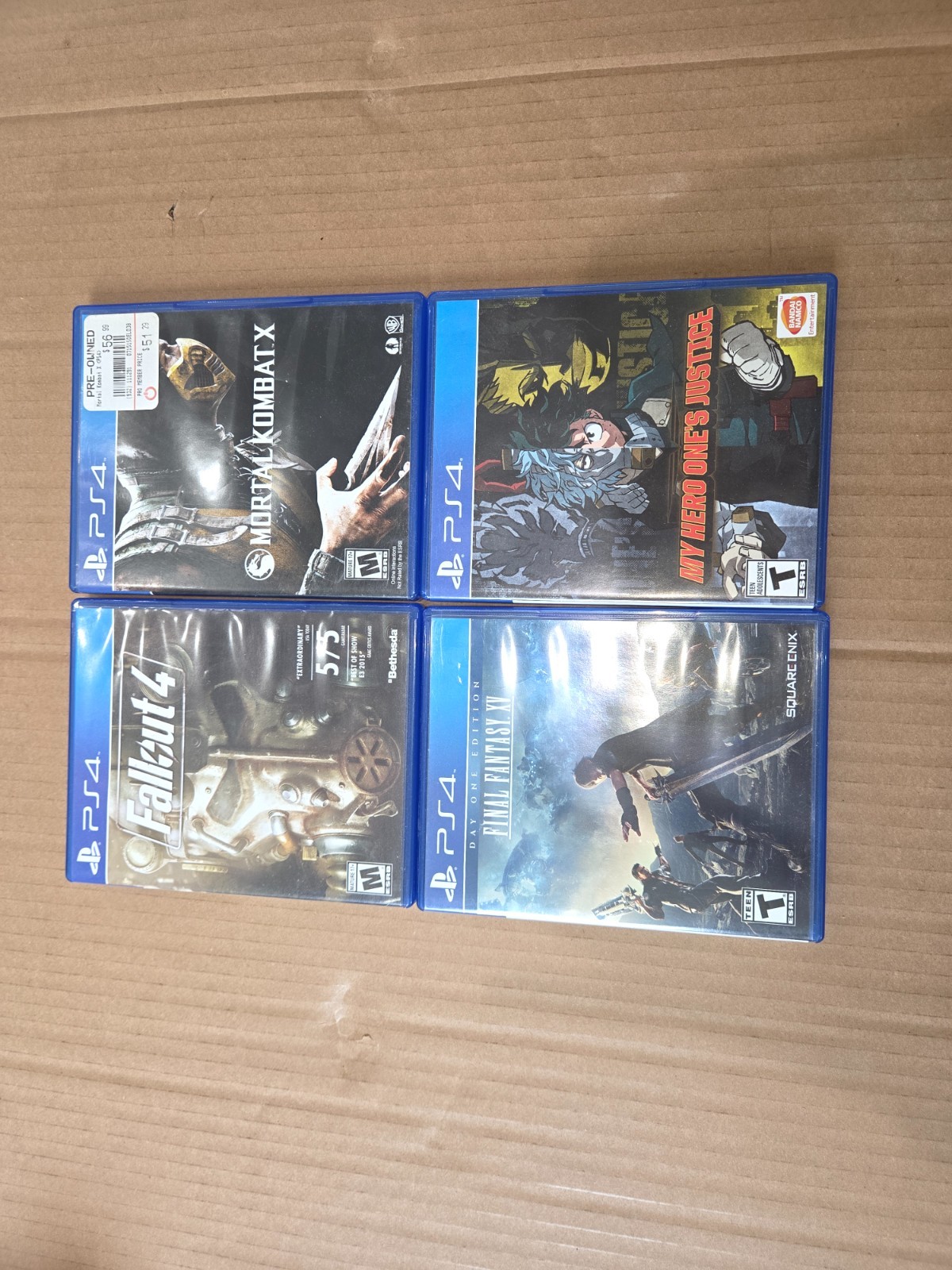 Sony PlayStation 4 Bundle 1TB HDD, 2 Controllers, Charging Mount, Games, and 25$