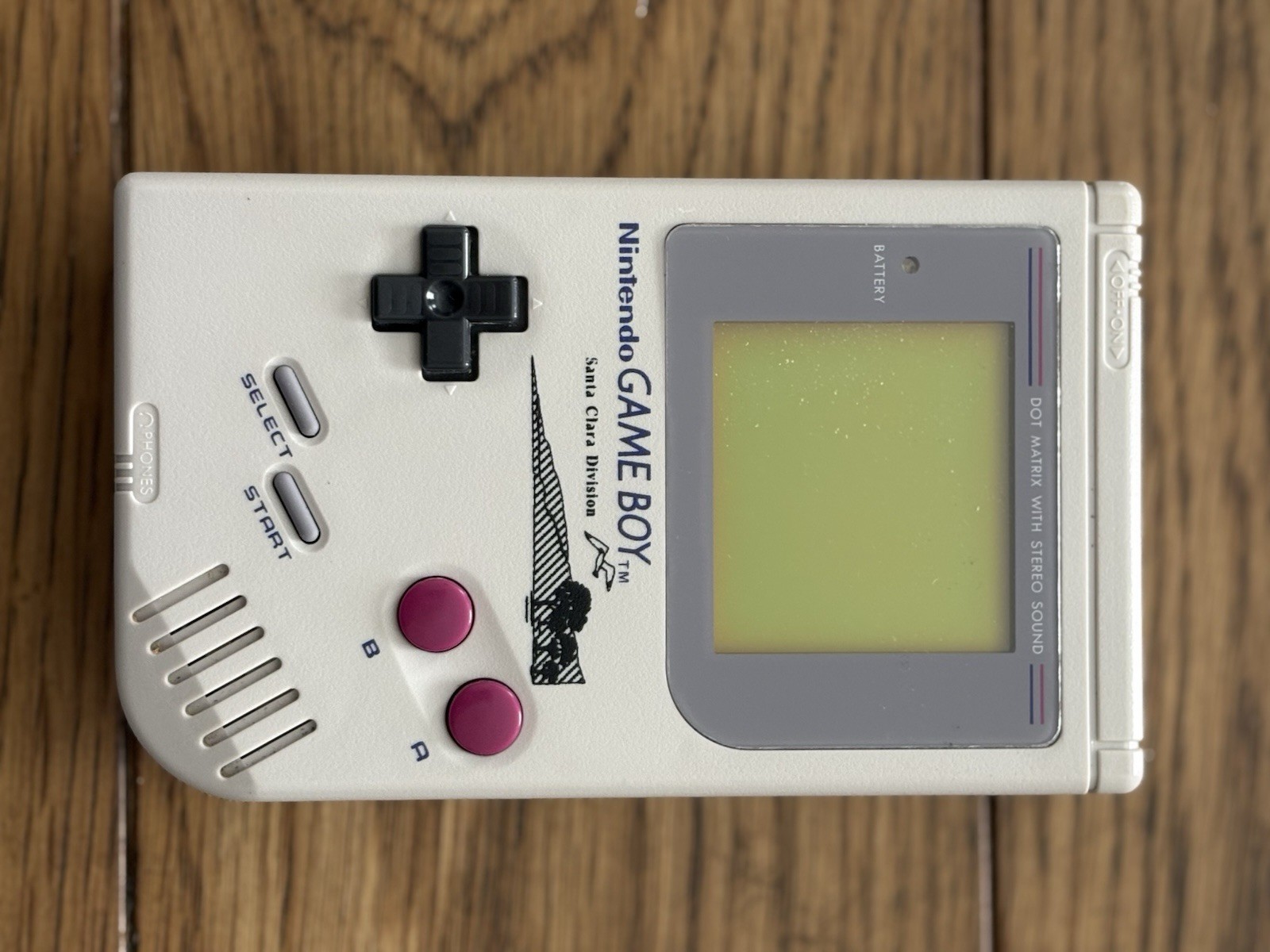 Nintendo Game Boy: Santa Clara Division 1989 Rare Edition 1 of 50 MAKE AN OFFER!