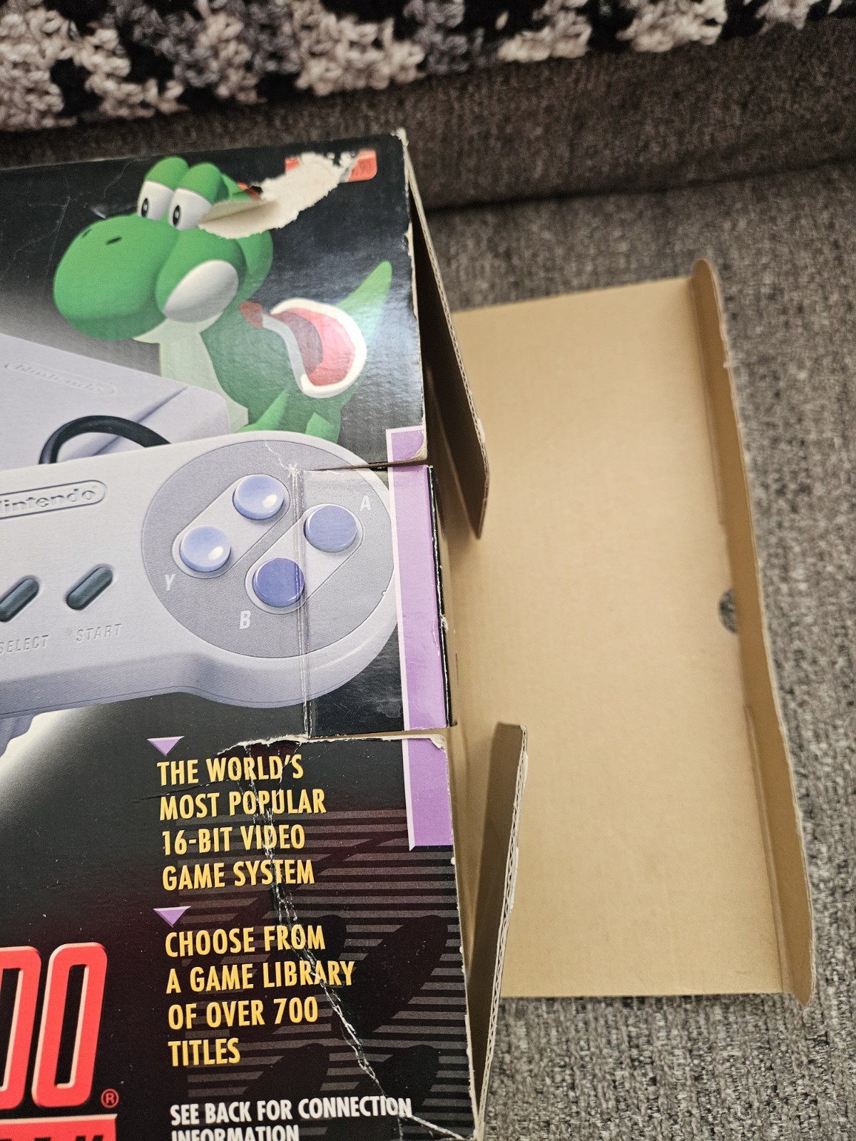 Super Nintendo Mini Jr System Console Rare Variant Target SNES Zelda CIB