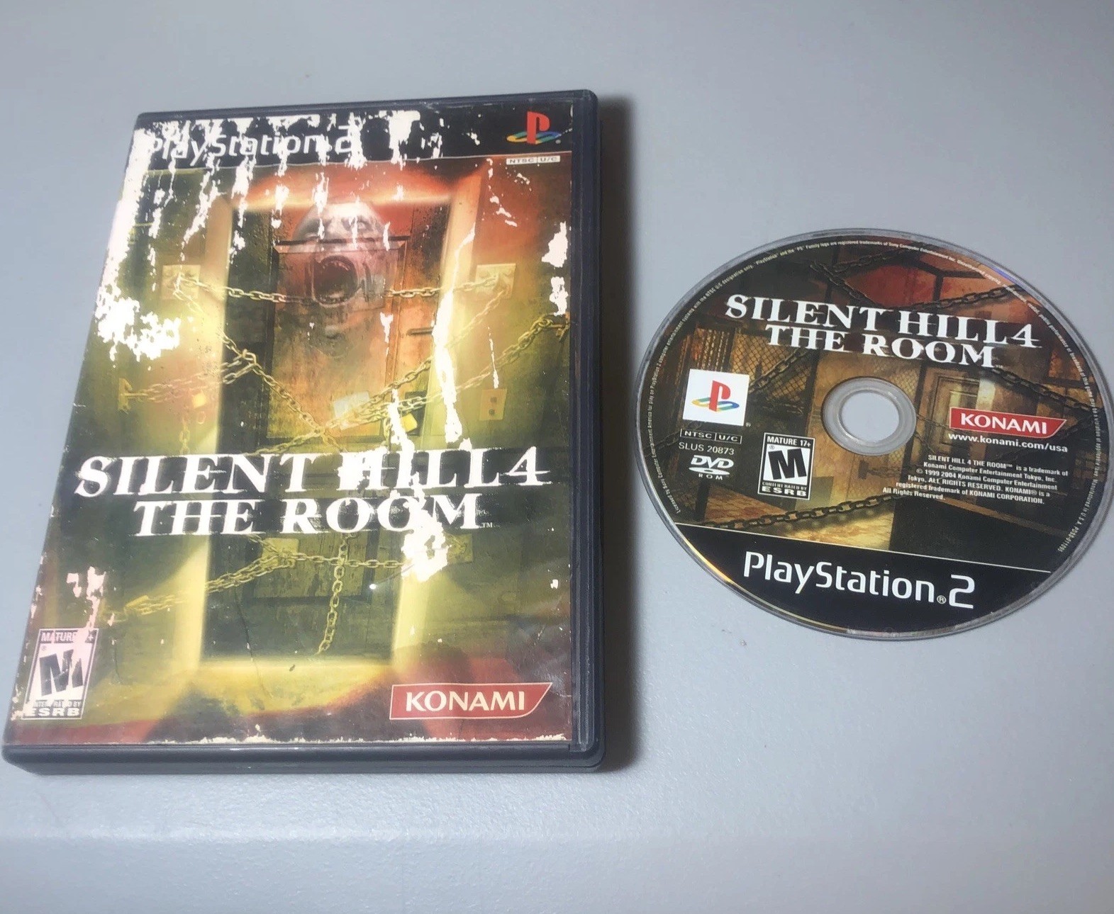 Silent Hill 4: The Room (Sony PlayStation 2, 2004) PS2 (CLEAN Polished Disc) PS2