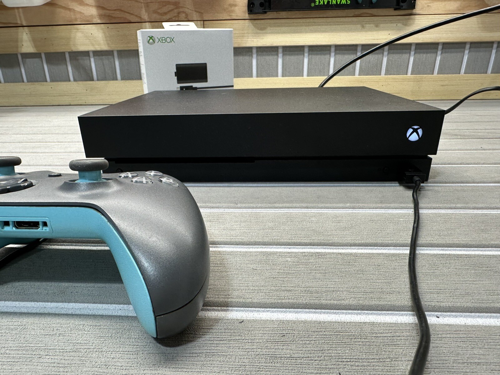 Microsoft XBox One X 1TB Console Black Video Game System & Remote Controller