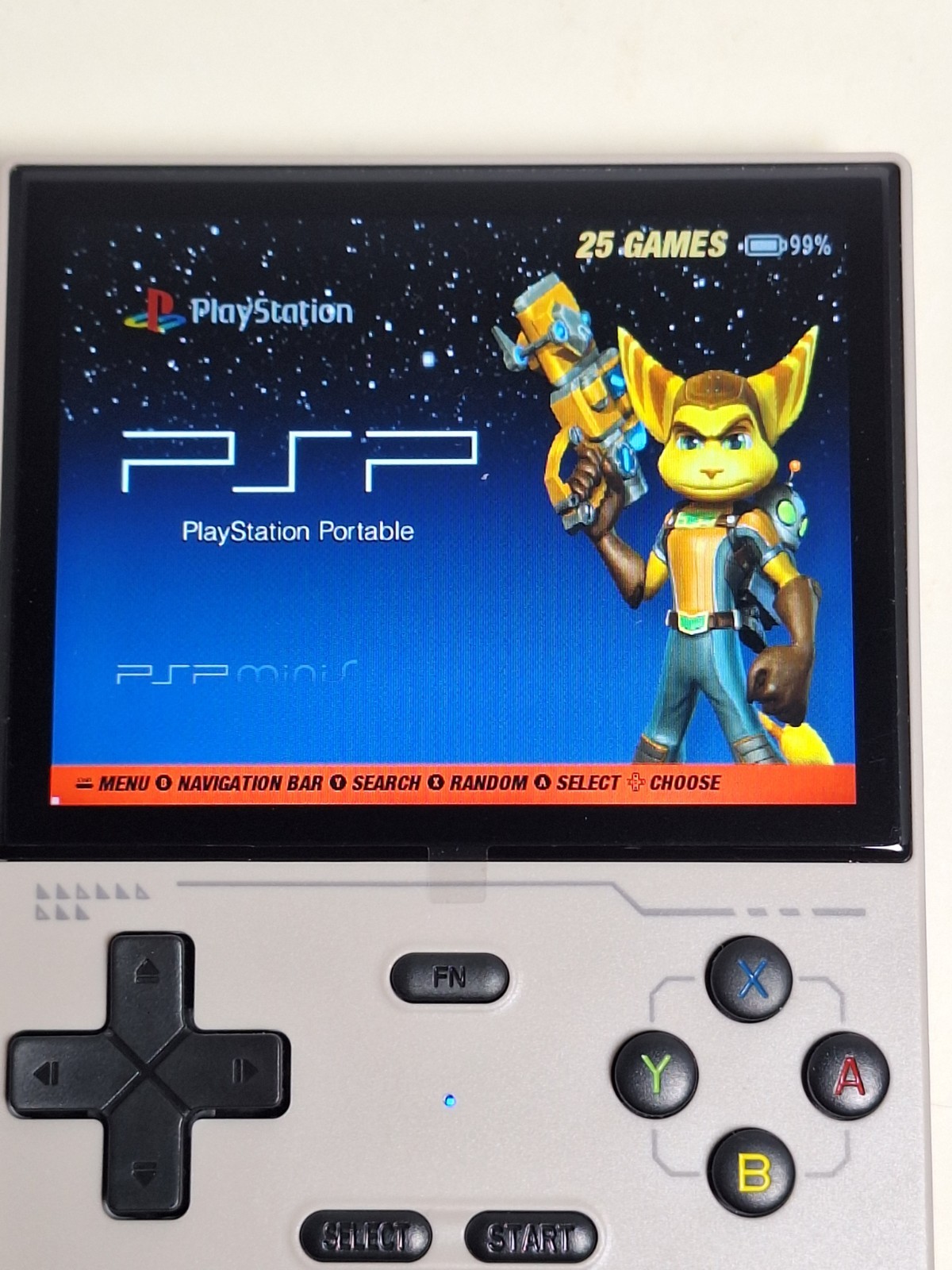 K36 Retro Handheld Game Console Loaded w/ Games 3.5″ Warm Gray, 64GB