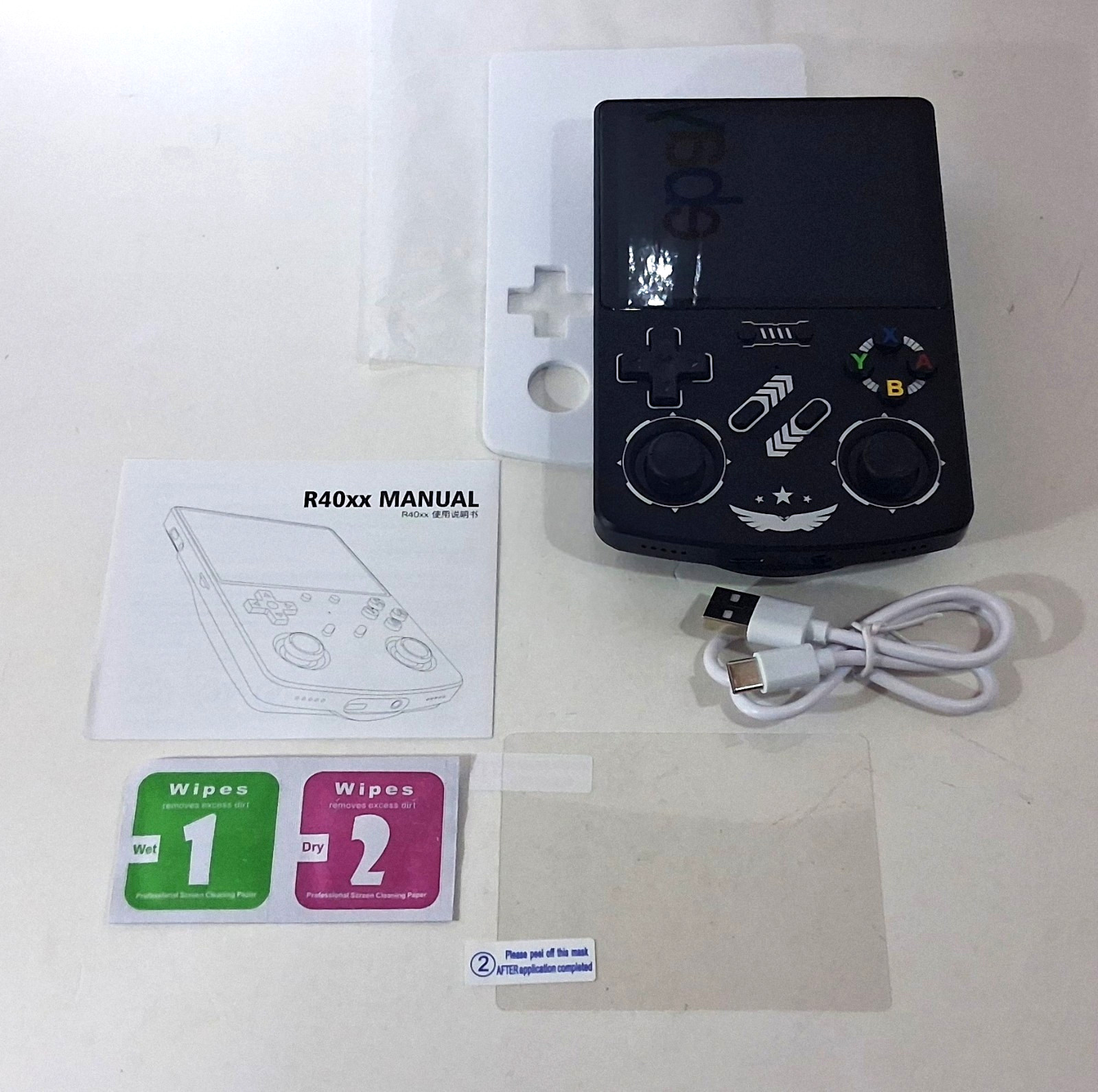 R40XX 128G Retro Handheld Video Game Console 4.2″ HD IPS, Linux, ArkOS R36s