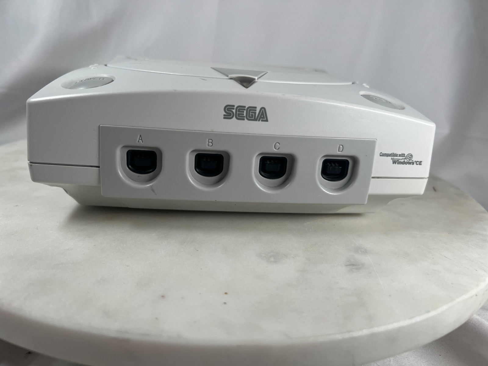 SEGA Dreamcast Console Bundle Ecco VMU Tested Controller Speed Devils NFL 2K1