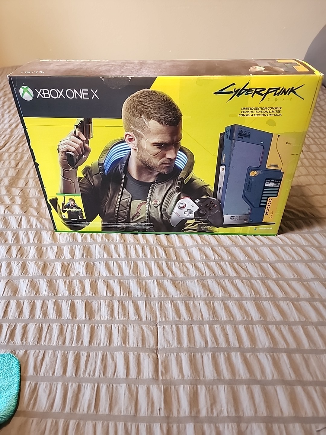 Microsoft Xbox One X Cyberpunk 2077 Limited Edition Console Bundle – 1TB