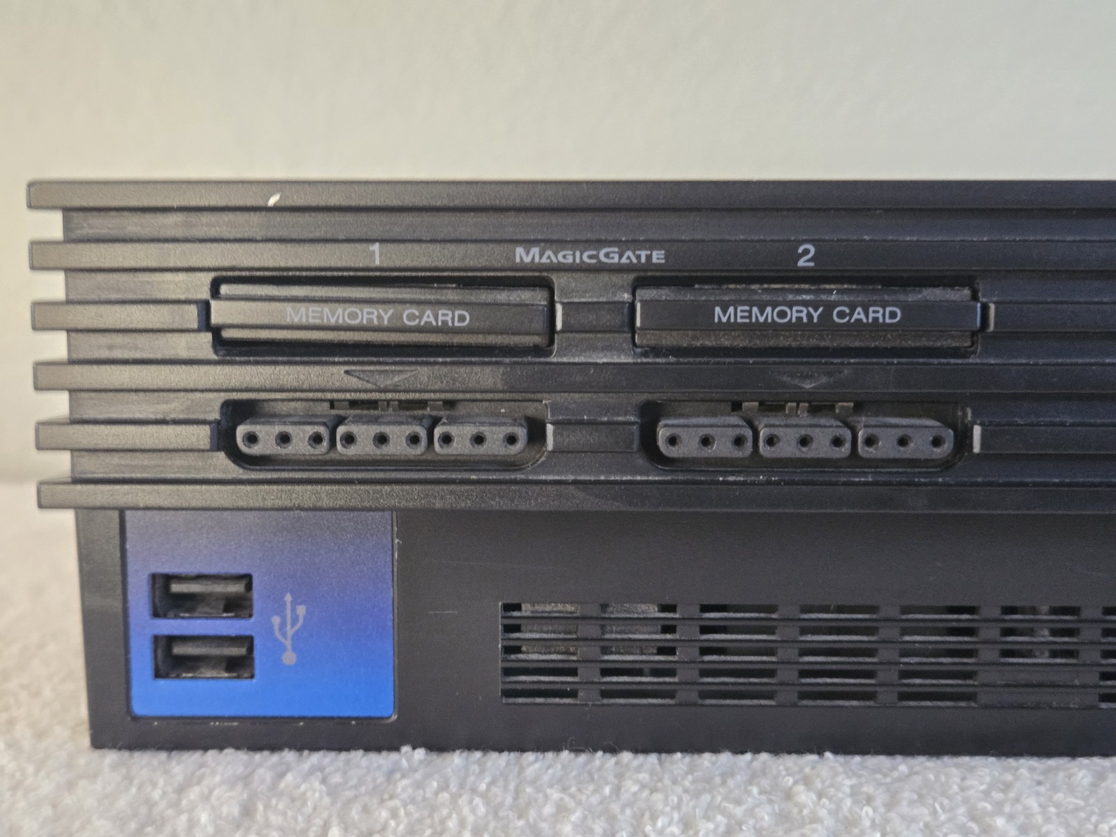 Sony PlayStation 2 Console SCPH-50001 W/1 Controller, Memory Card, Cords TESTED