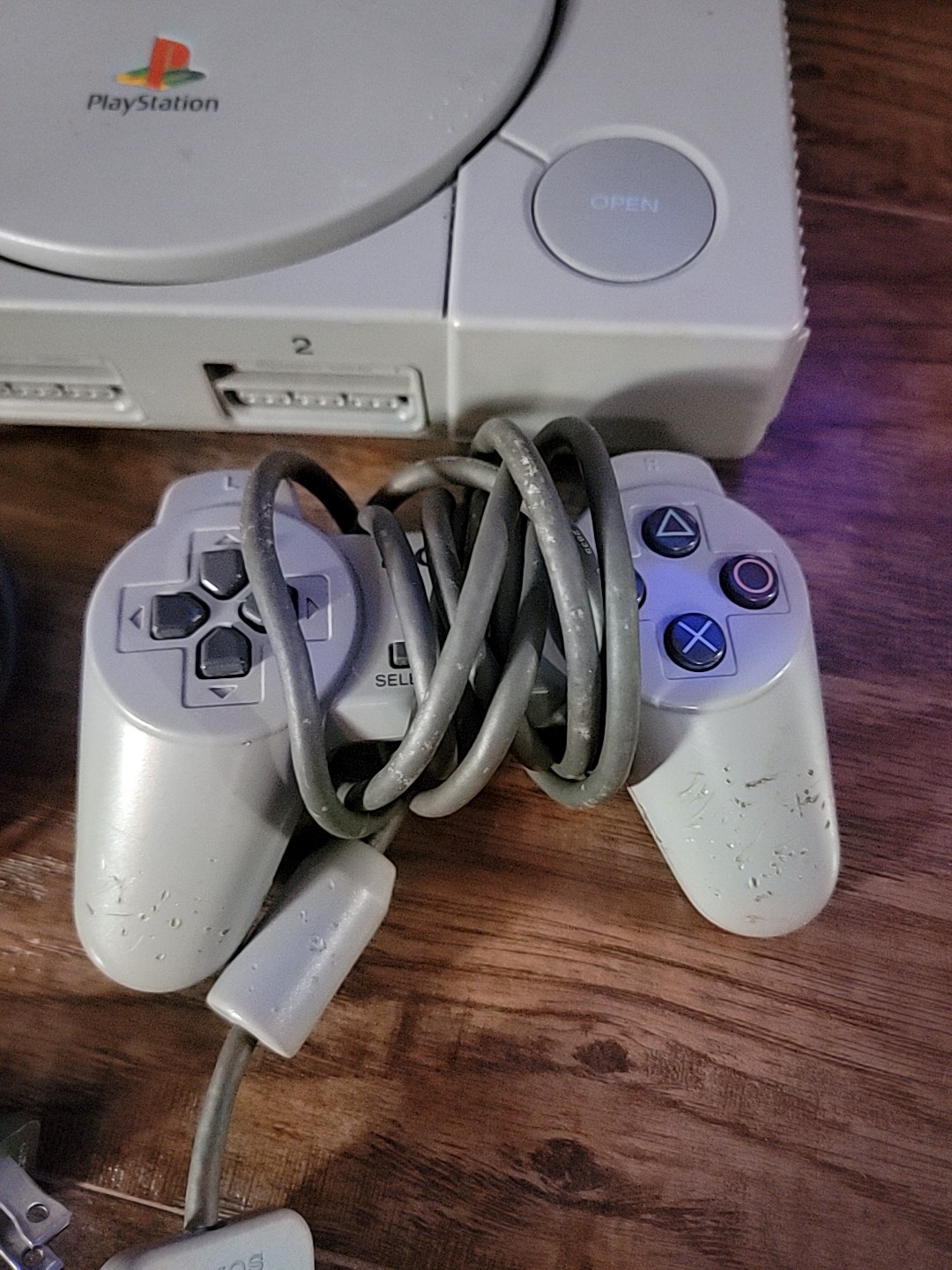 Sony PlayStation 1 Video Game Console – Gray One Controller No Av Cord
