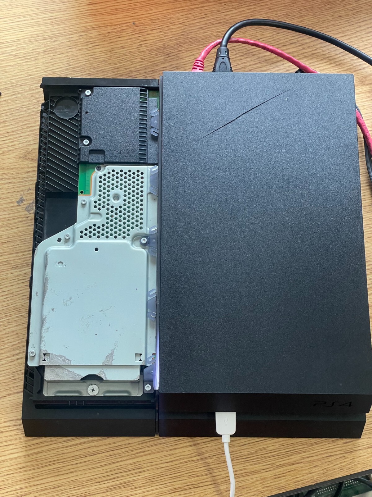 PS4 console only HDMI cord included