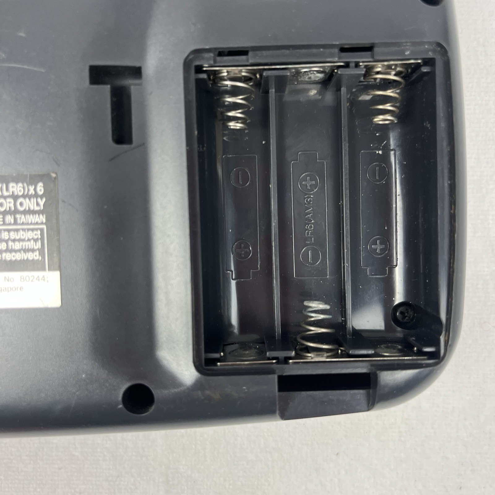 SEGA Game Gear Handheld System & Sonic the Hedgehog 2 Game Cartridge PARTS ONLY