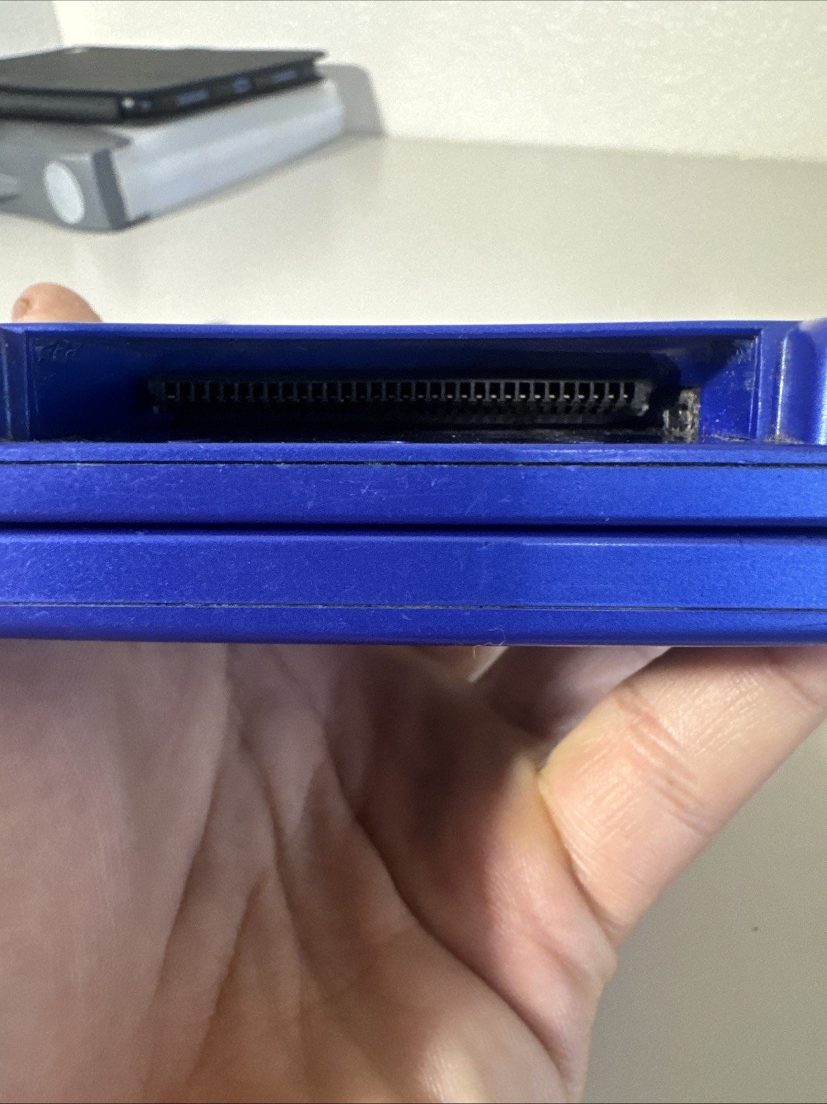 Nintendo Gameboy Advance SP Handheld System Console Blue W/ OG Charger TESTED