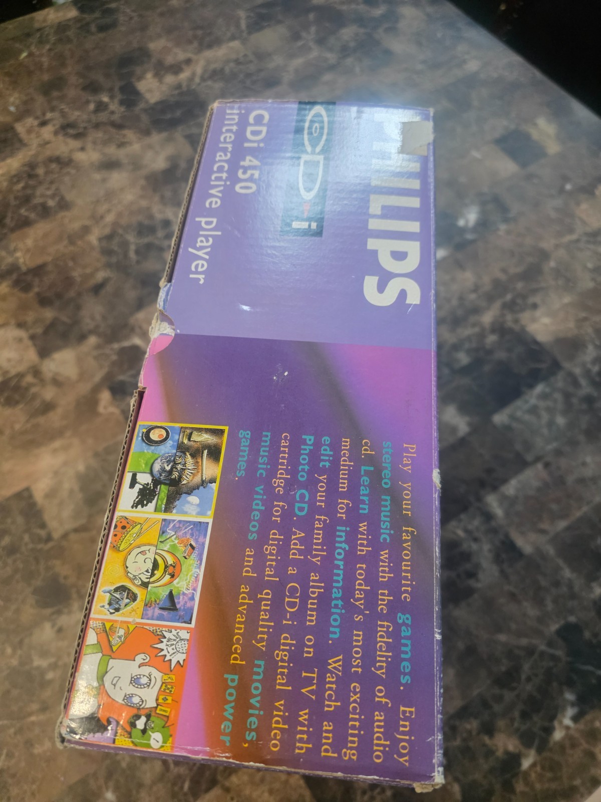 Philips 450 Model CDI (PAL) + Digital Video Cartridge + Space Ace