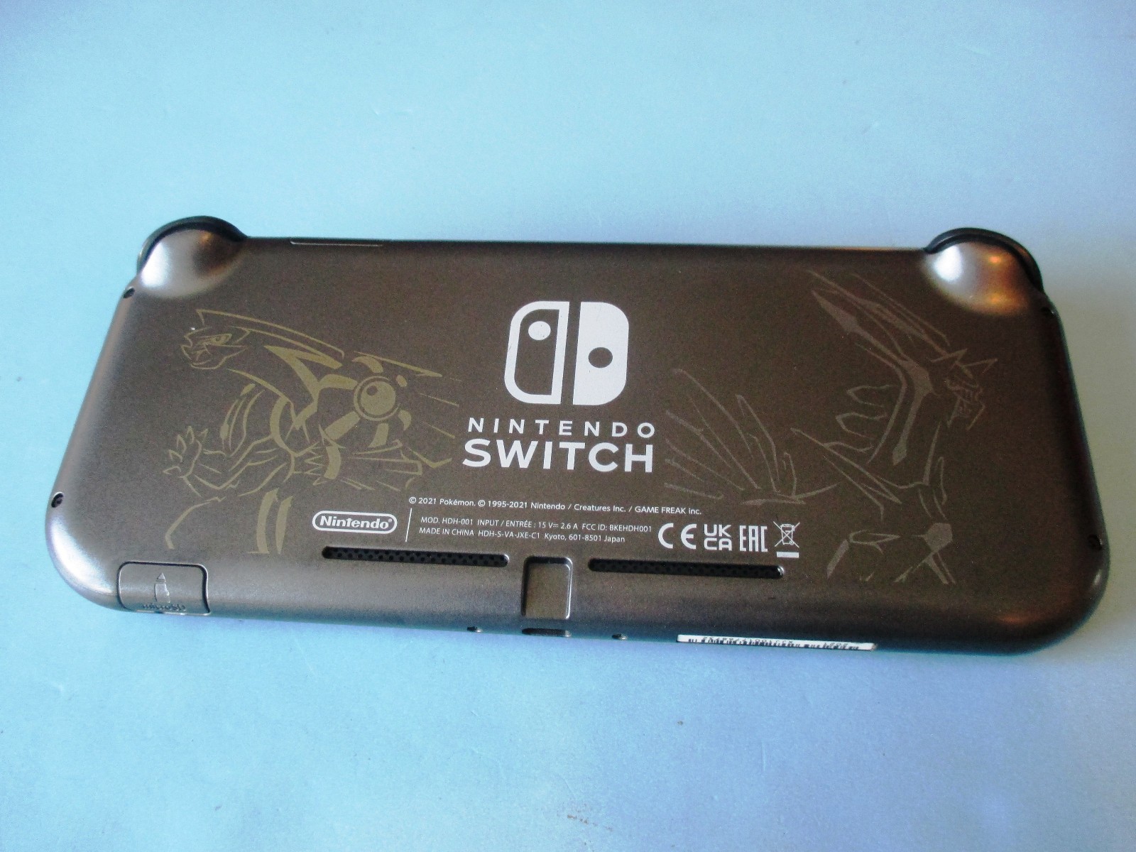 Nintendo Switch Lite: Pokemon Dialga & Palkia Edition System w/Charger & Case