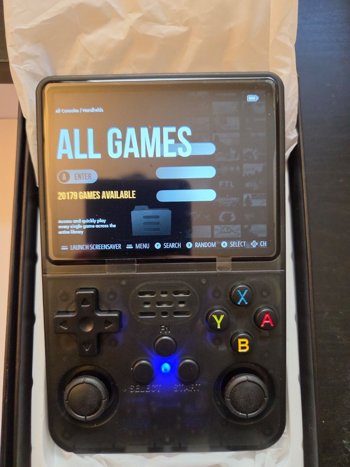 R36S Open Source Handheld Game Console 15,000+ Games Included