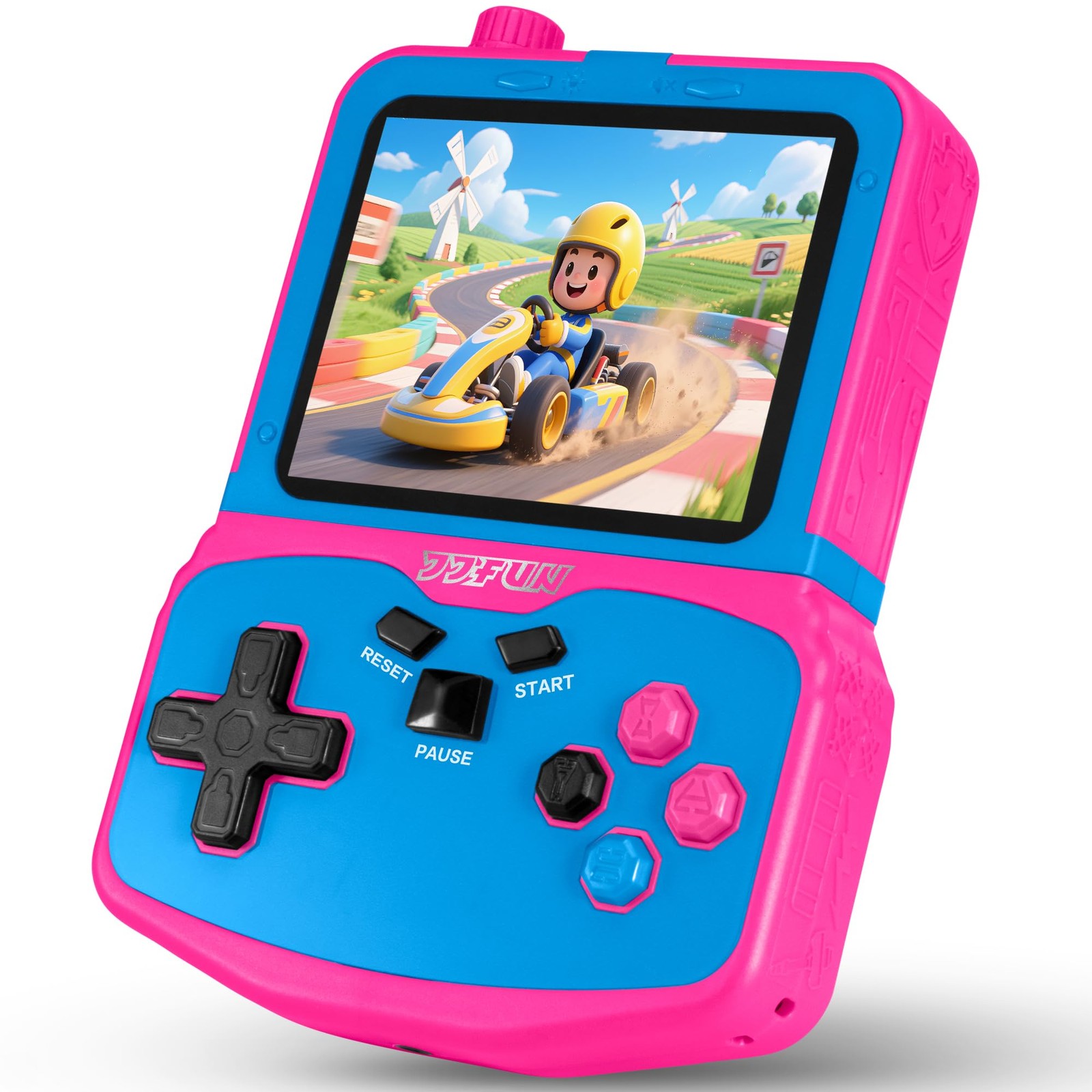Handheld Game Console for Girls, 220 Retro Games Built-in, 3.5» HD IPS Scree…