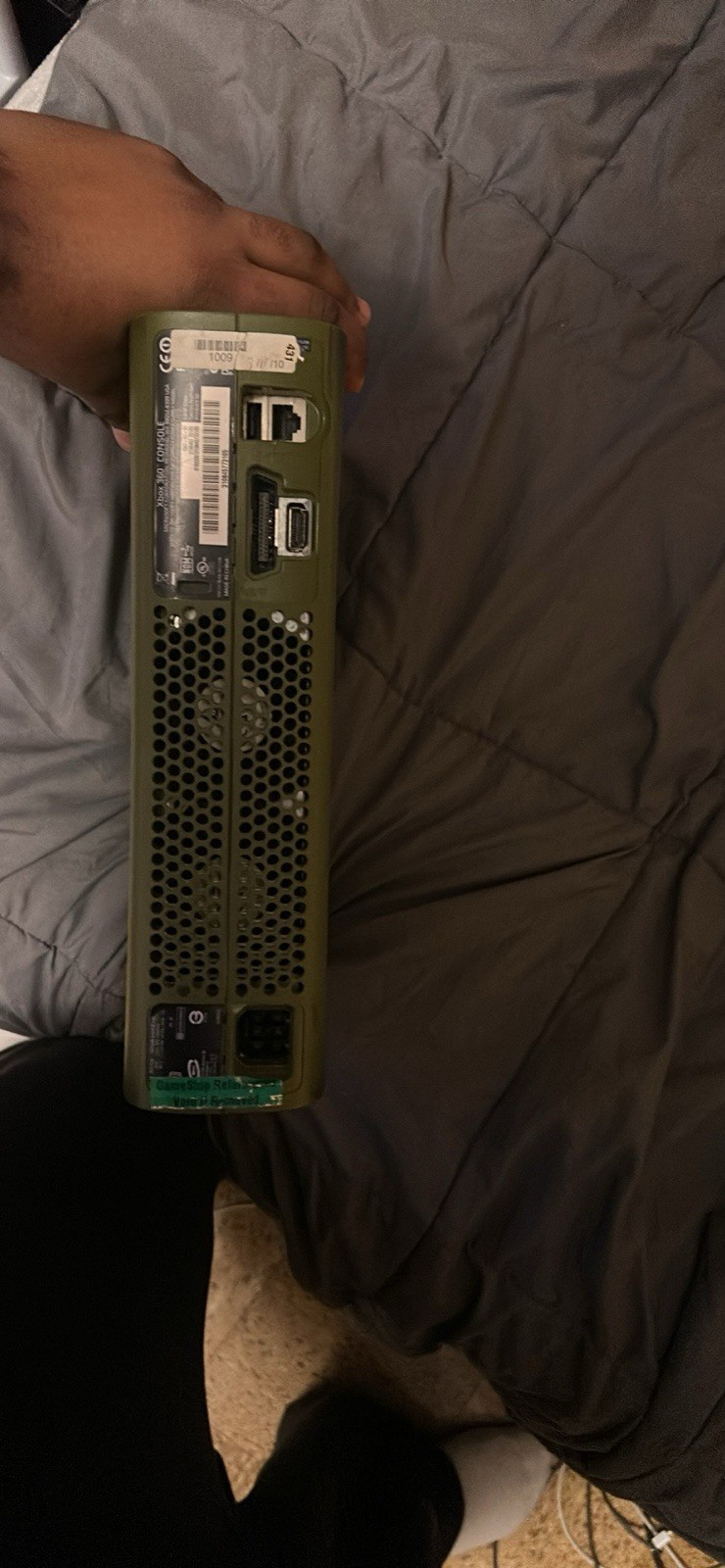 Microsoft Xbox 360 Halo 3 Special Edition Console Green Gold HDMI Ethernet USB